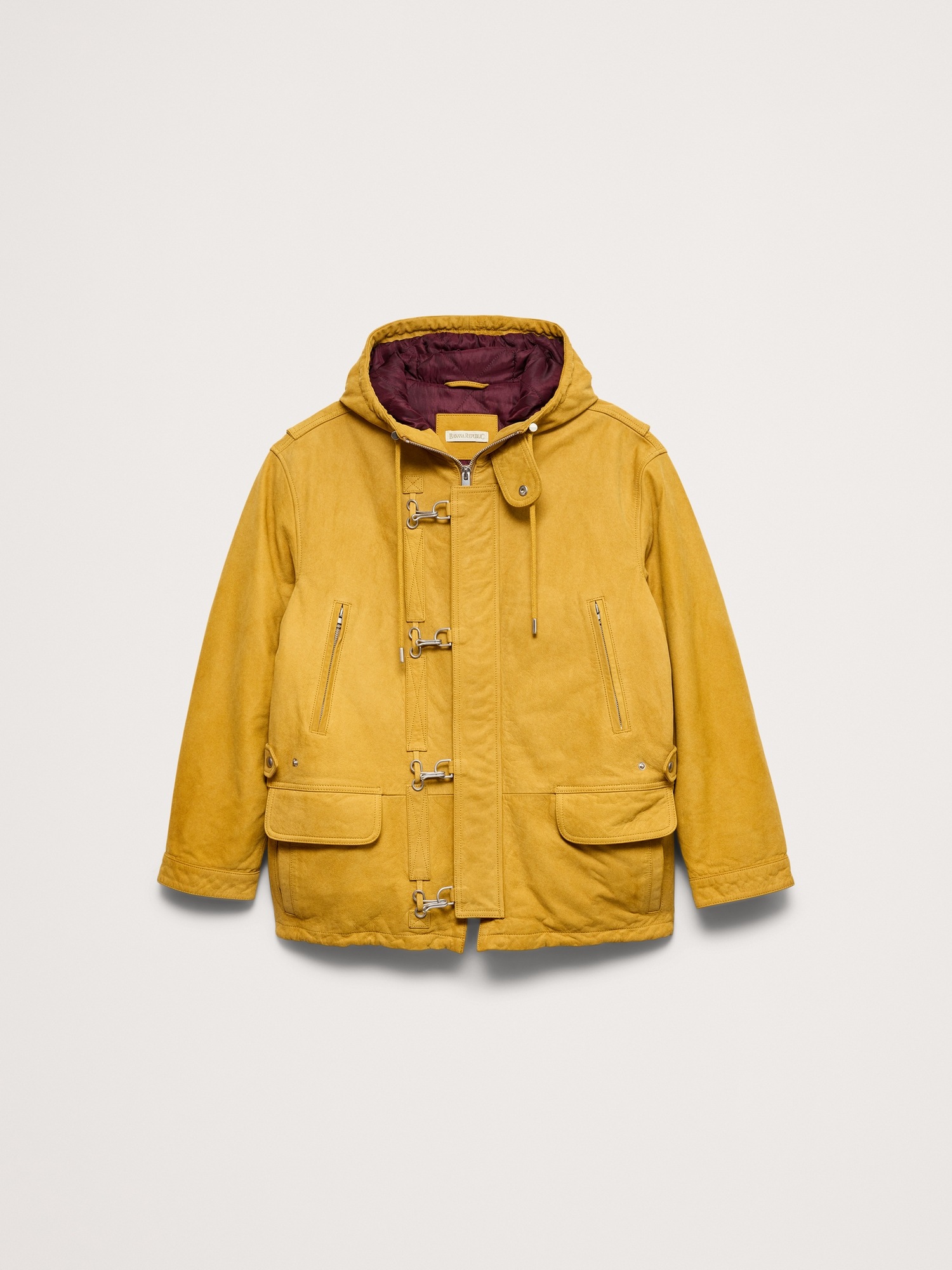 Мужская куртка Banana Republic Archive Reissue Fireman's, цвет: Жёлтый — фото 5