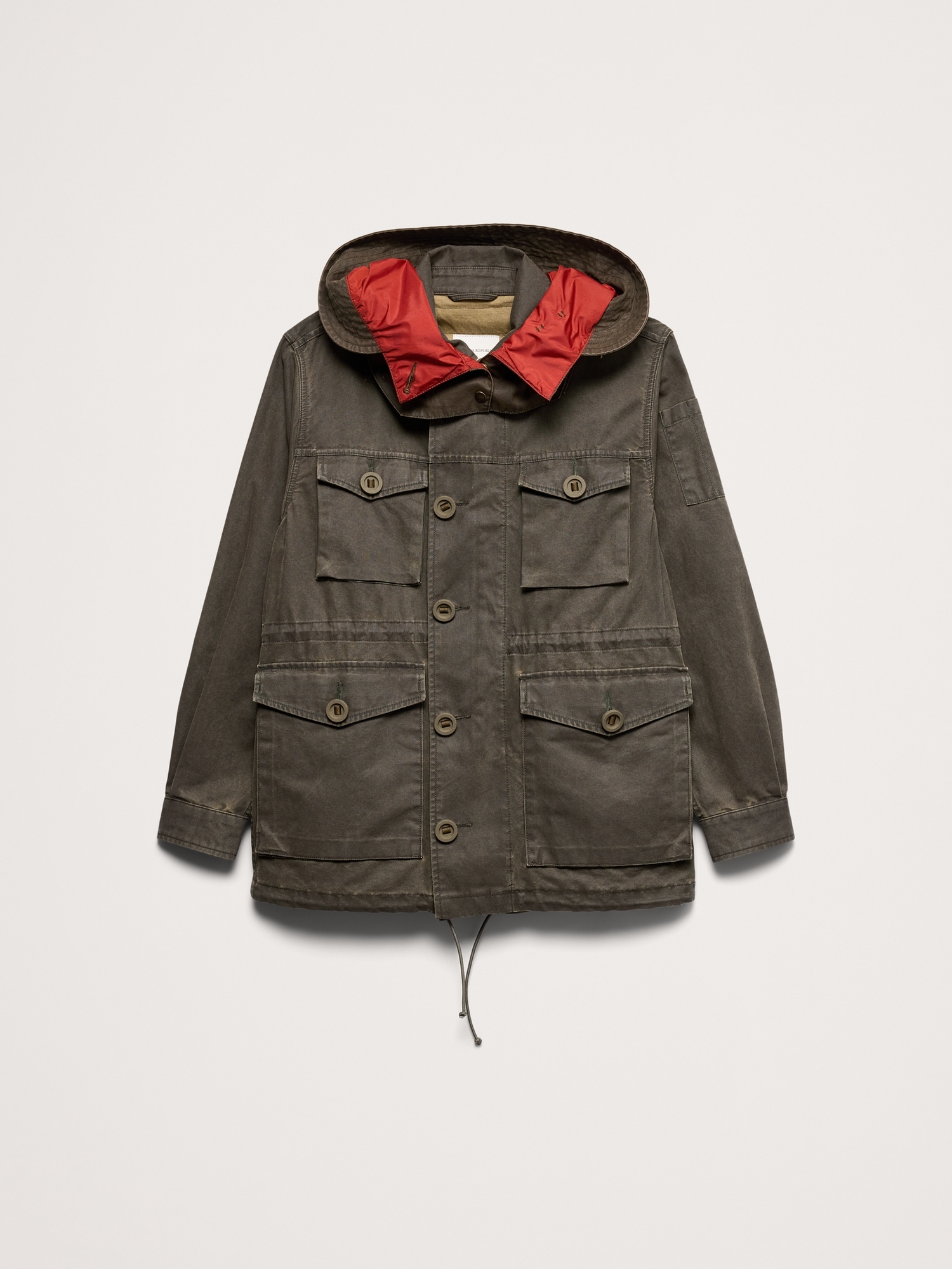 Image number 8 showing, Archive Reissue Hooded Utility Jacket
