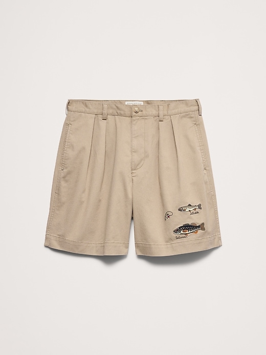 Archive Reissue Pleated Fishing Short | Banana Republic