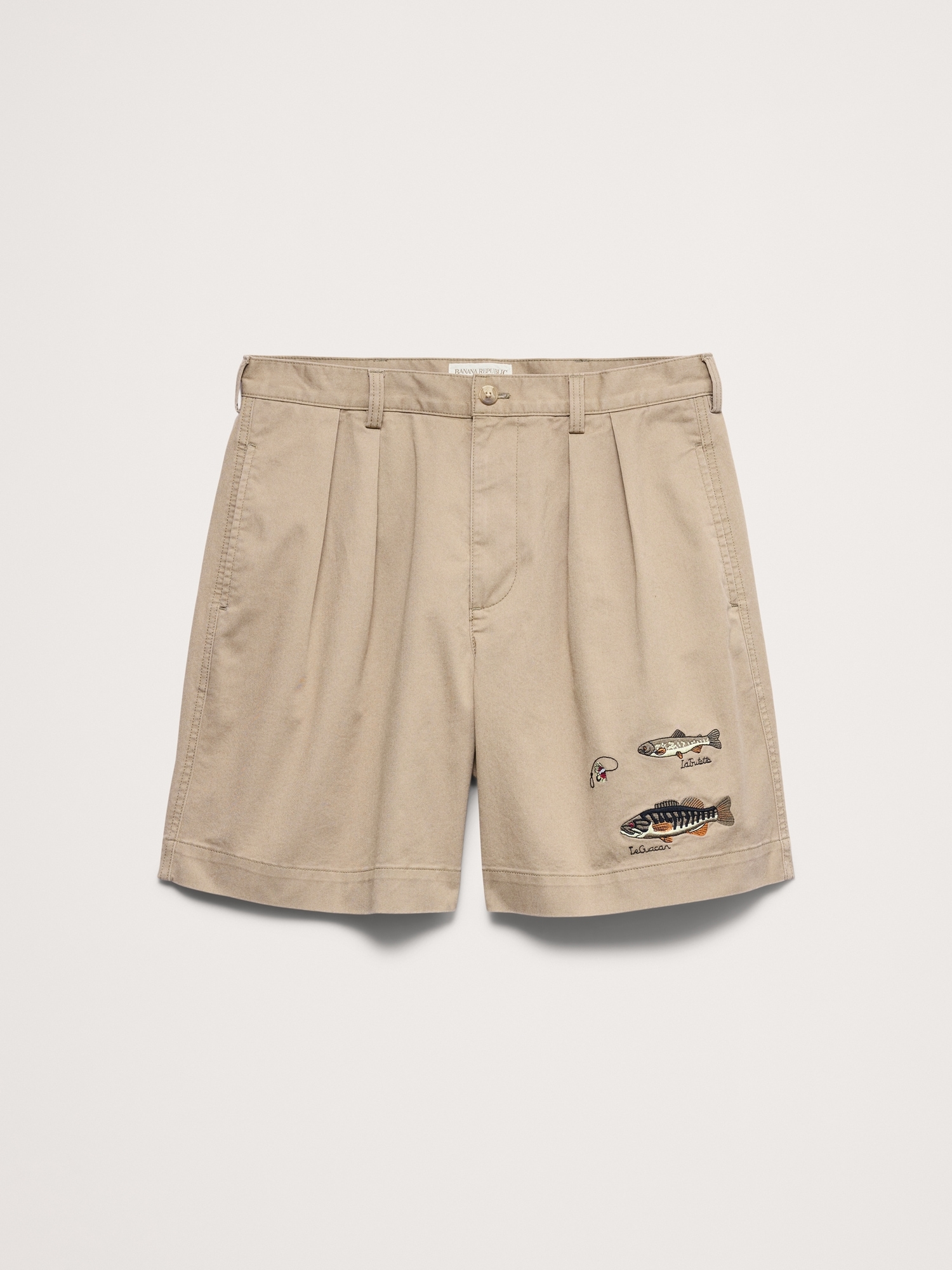 Image number 6 showing, Archive Reissue Pleated Fishing Short