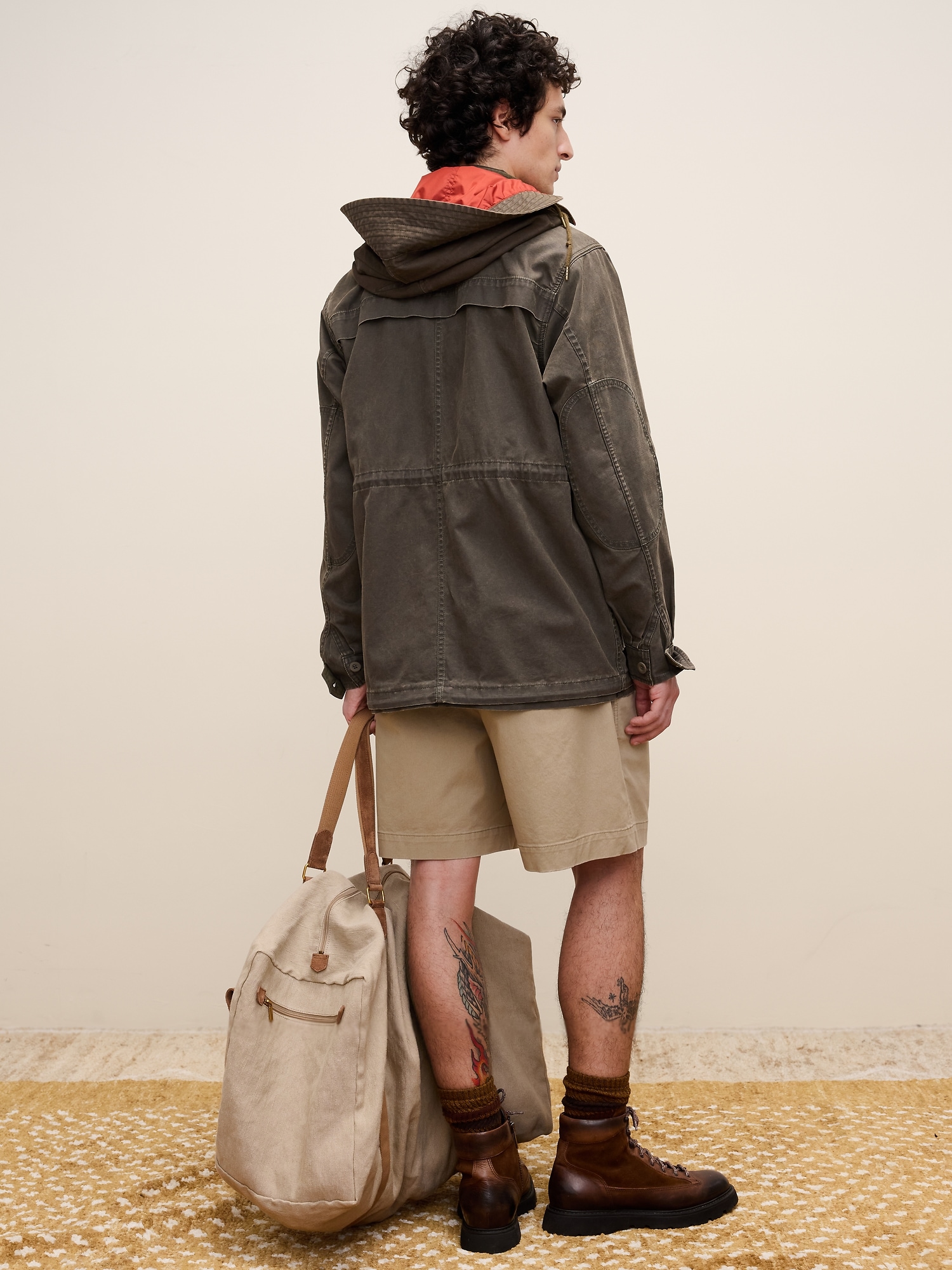 Image number 4 showing, Archive Reissue Hooded Utility Jacket