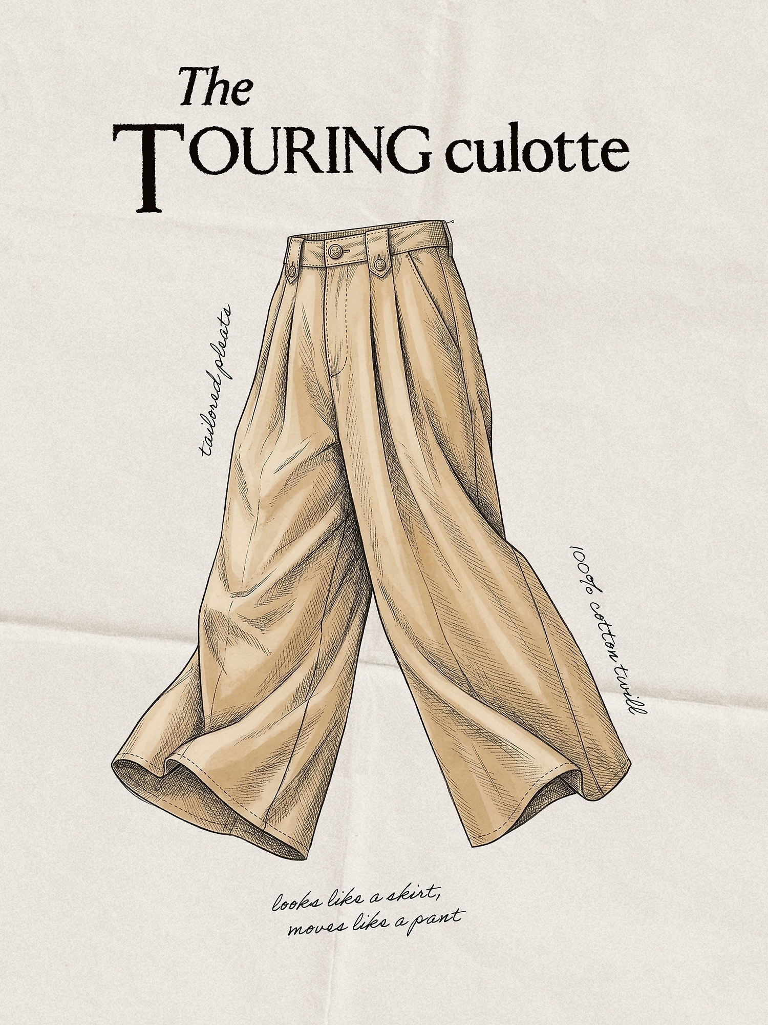 Image number 4 showing, Archive Reissue Touring Culottes