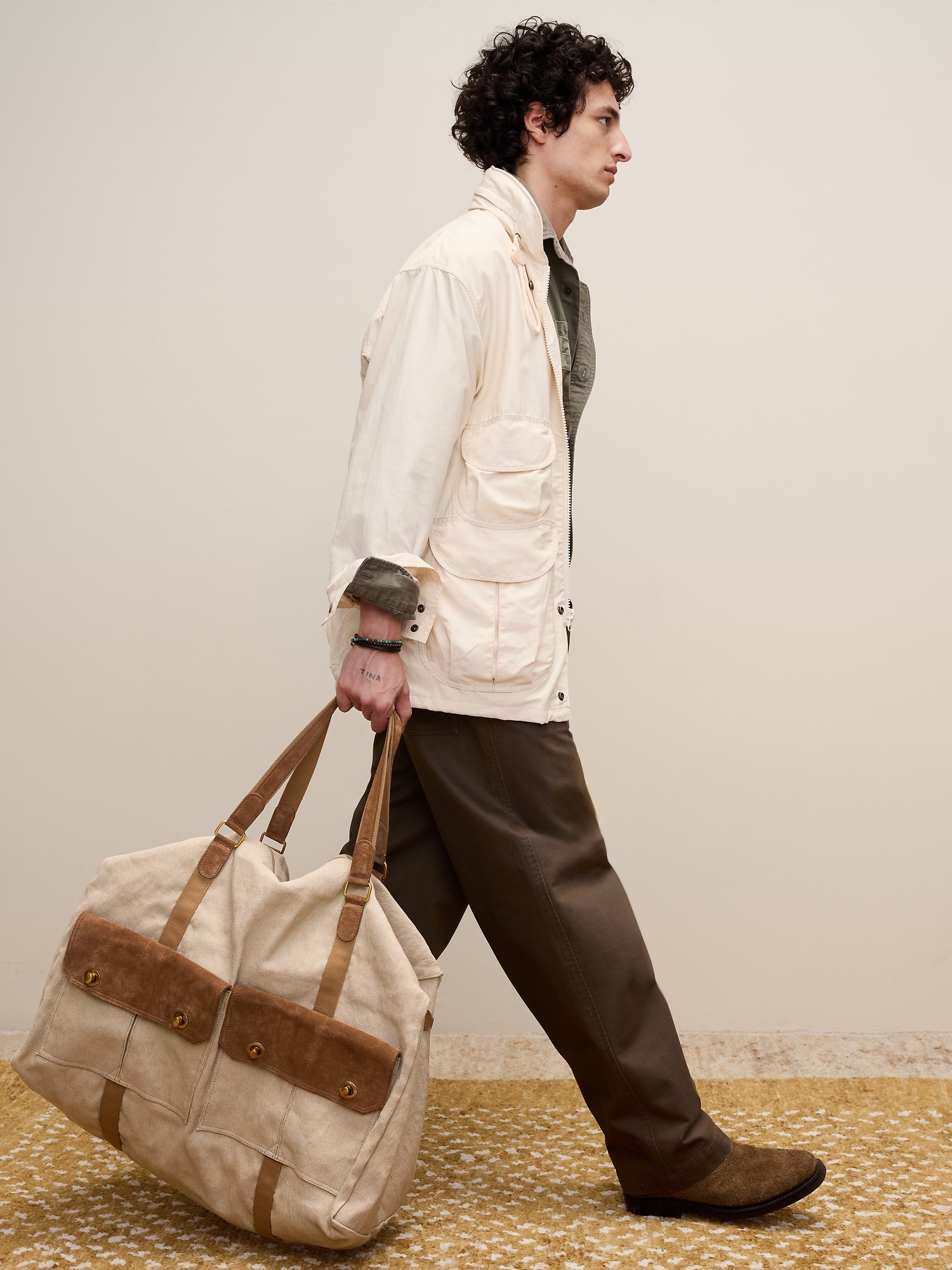 Image number 1 showing, Archive Reissue Oversized Duffle Bag