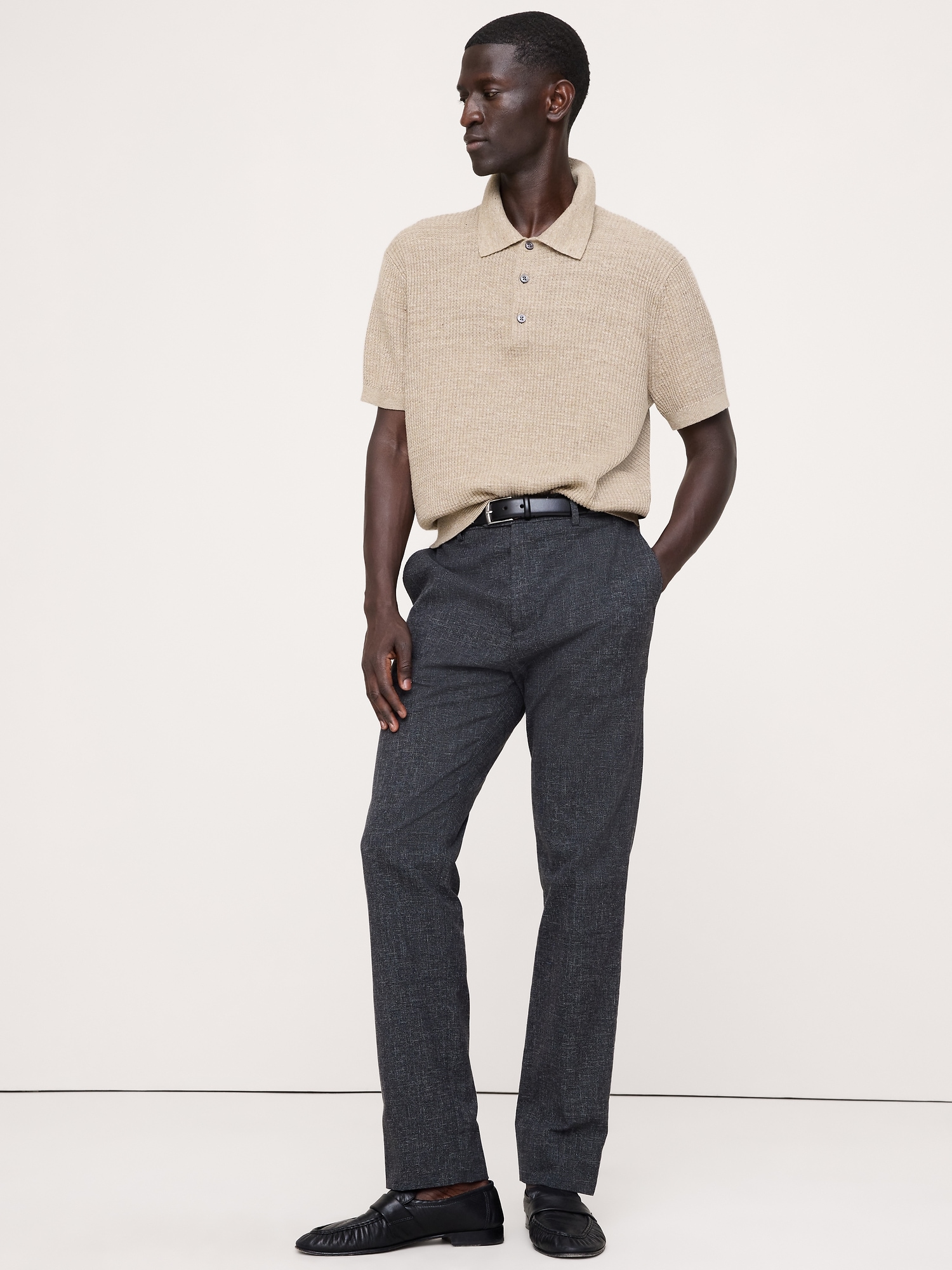 Slim Wrinkle-Resistant Dress Pant from Banana Republic - $150