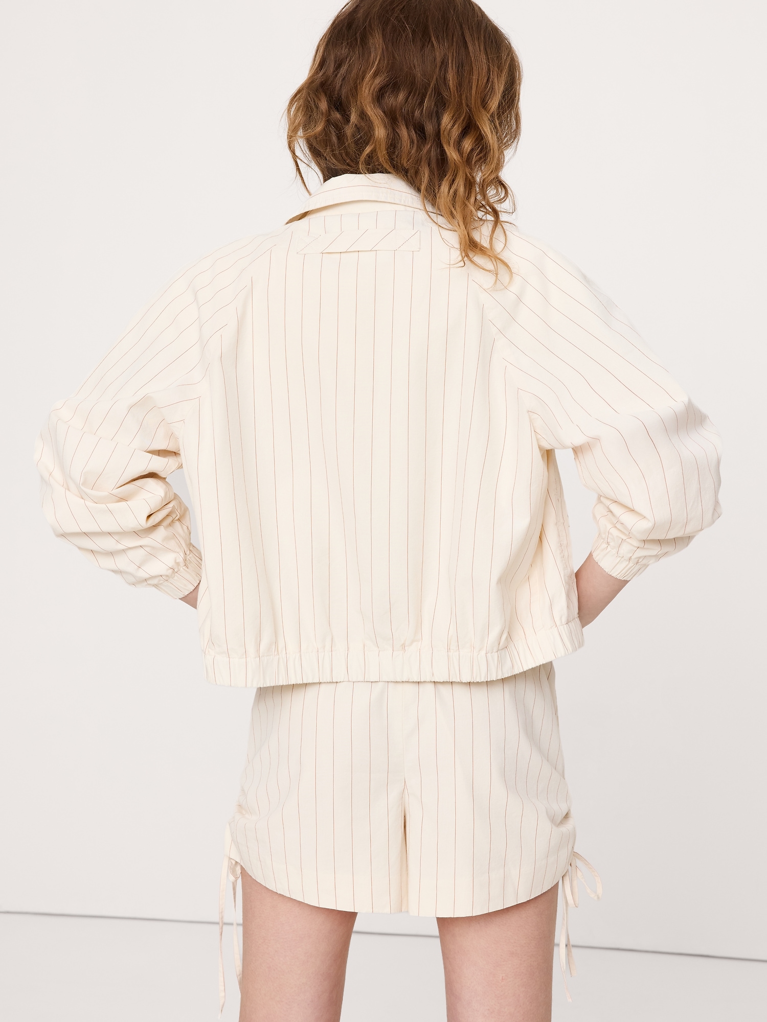 Image number 3 showing, Cotton Poplin Bomber Jacket