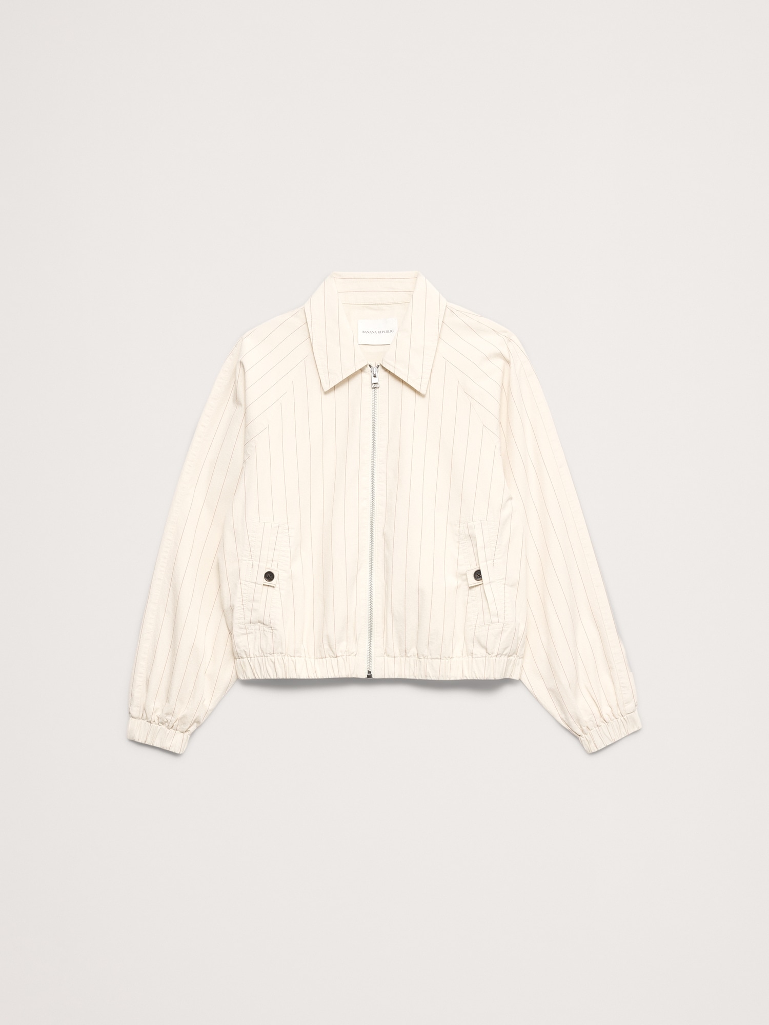 Image number 4 showing, Cotton Poplin Bomber Jacket