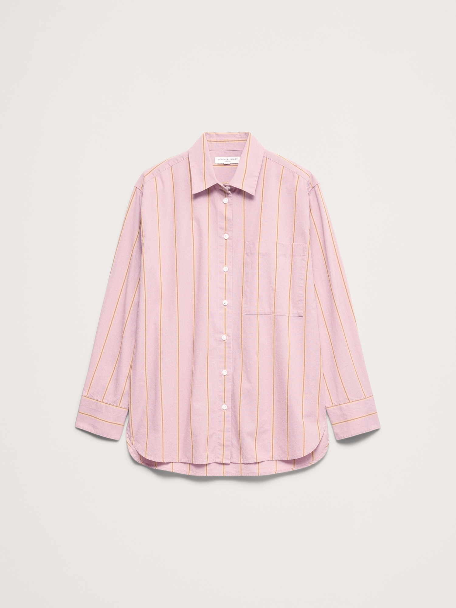 Image number 5 showing, The Oversized Shirt in Breezy-Cotton