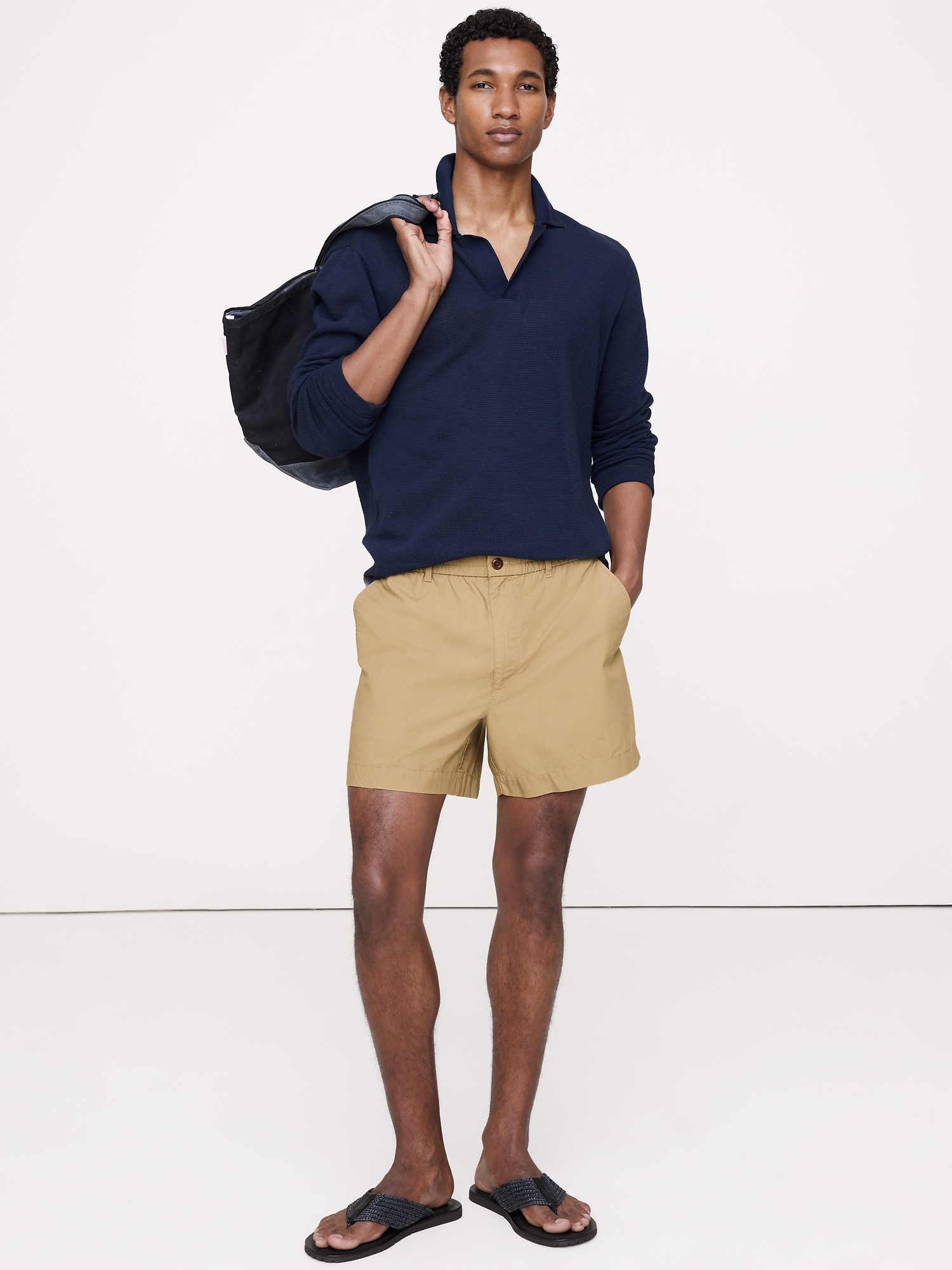 Image number 1 showing, The Weekender 5" Pull-On Short in Cotton