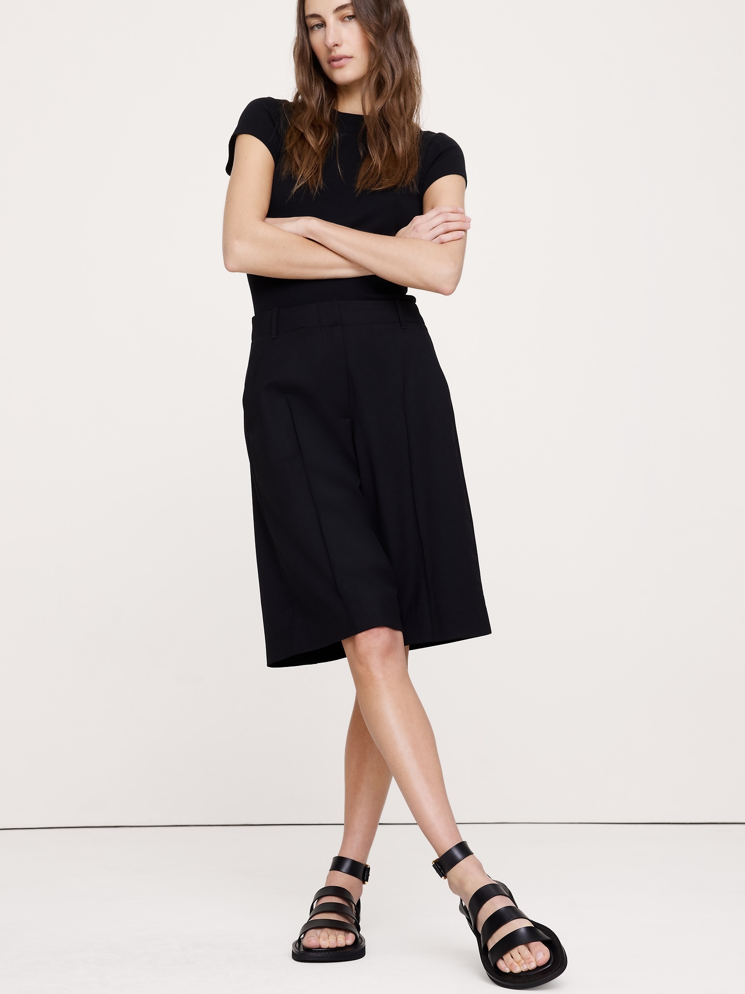 Image number 2 showing, Italian Leather Flatform Sandal