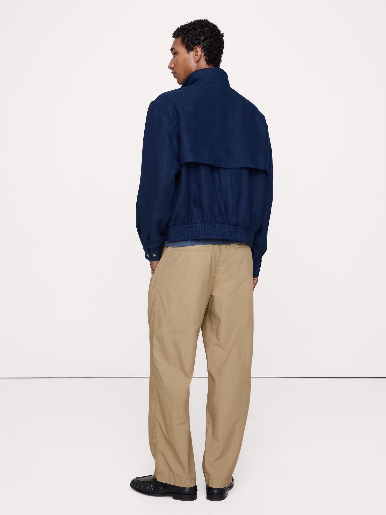 Image number 6 showing, Relaxed Lightweight Cotton Pant