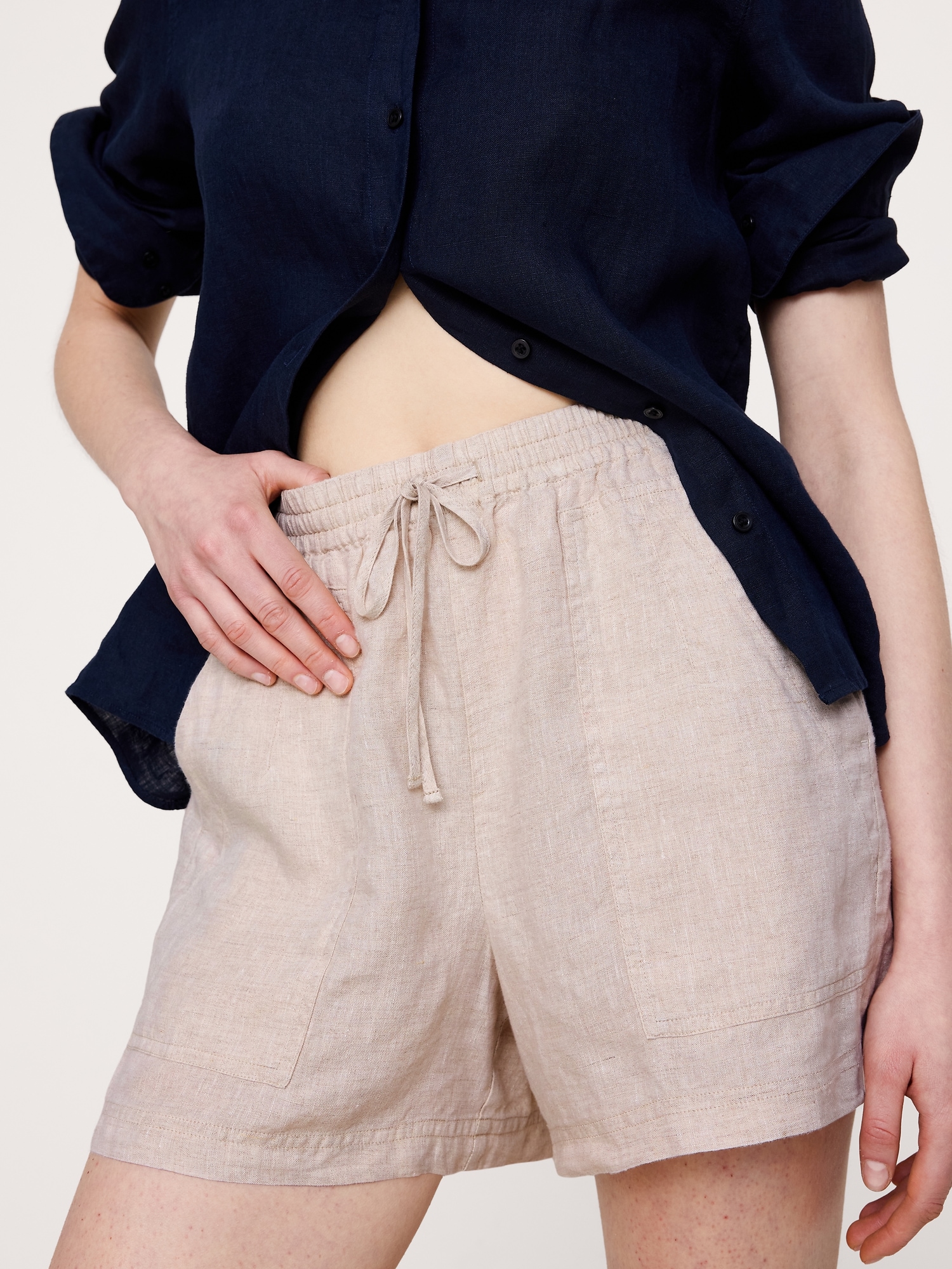 Image number 7 showing, The Getaway 4" Short in Linen