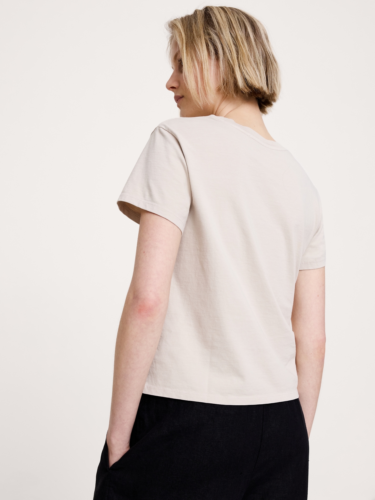 Image number 2 showing, Vintage Cotton Crew-Neck T-Shirt