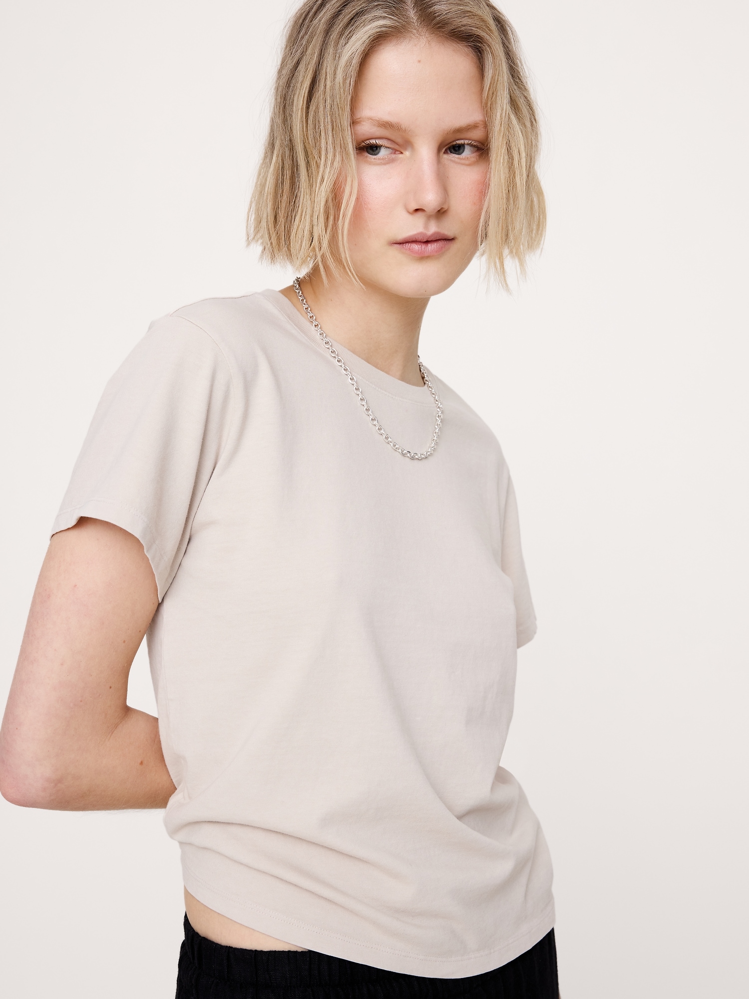 Image number 3 showing, Vintage Cotton Crew-Neck T-Shirt