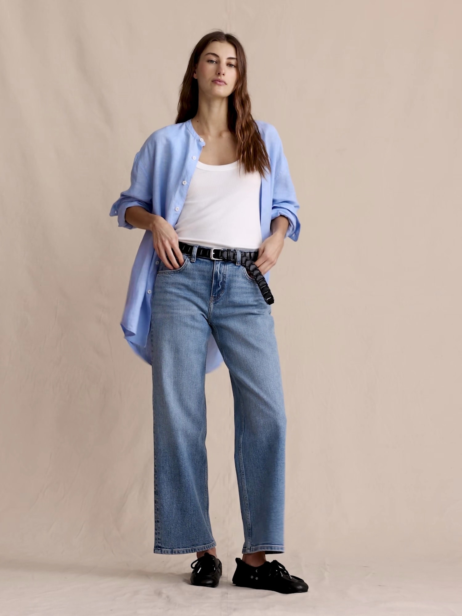 Mid-Rise 90s Loose Crop Jean - thumbnail 7