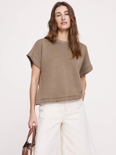 Terry Sweatshirt Tee