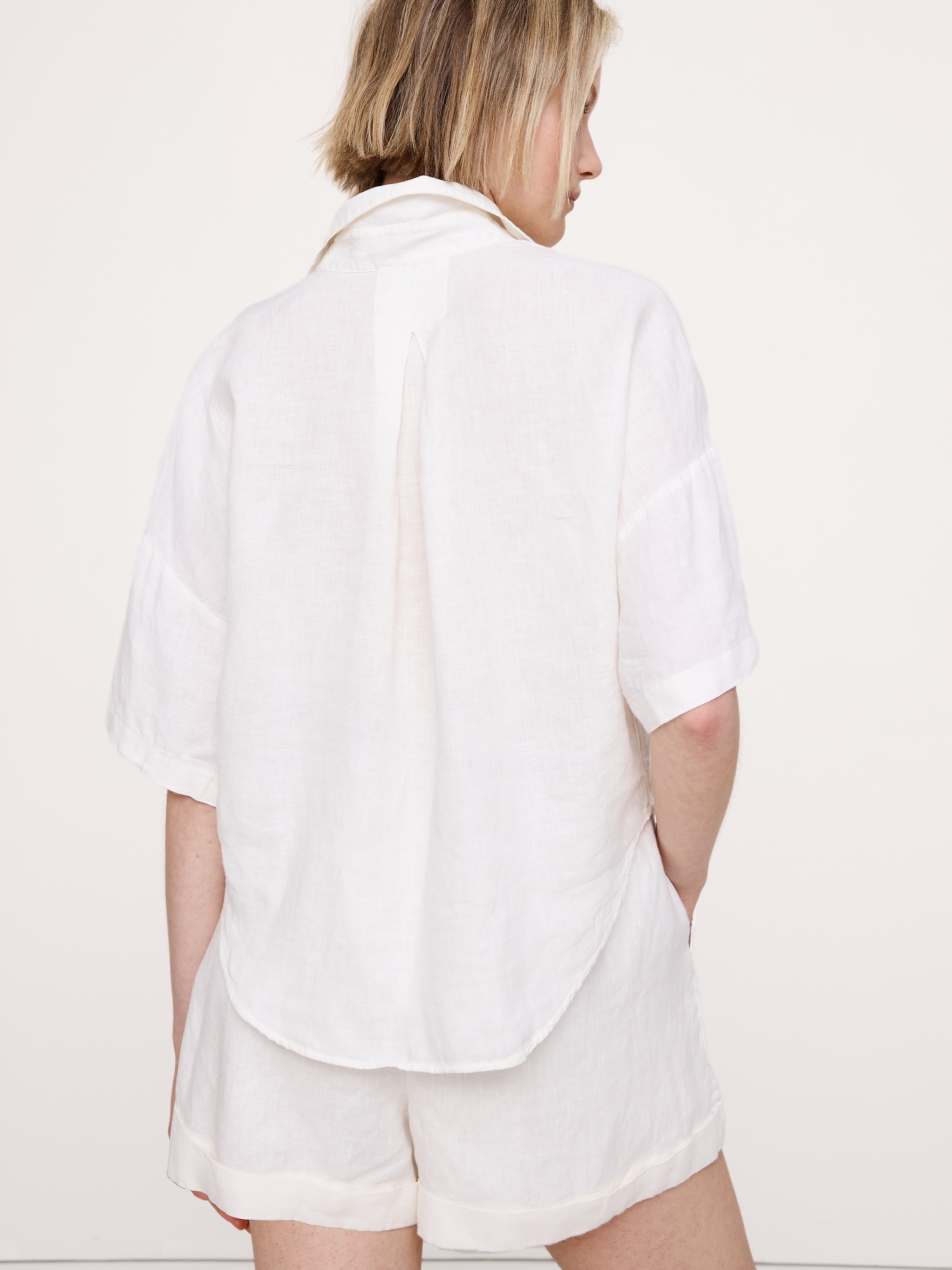 Image number 8 showing, Linen Short-Sleeve Shirt
