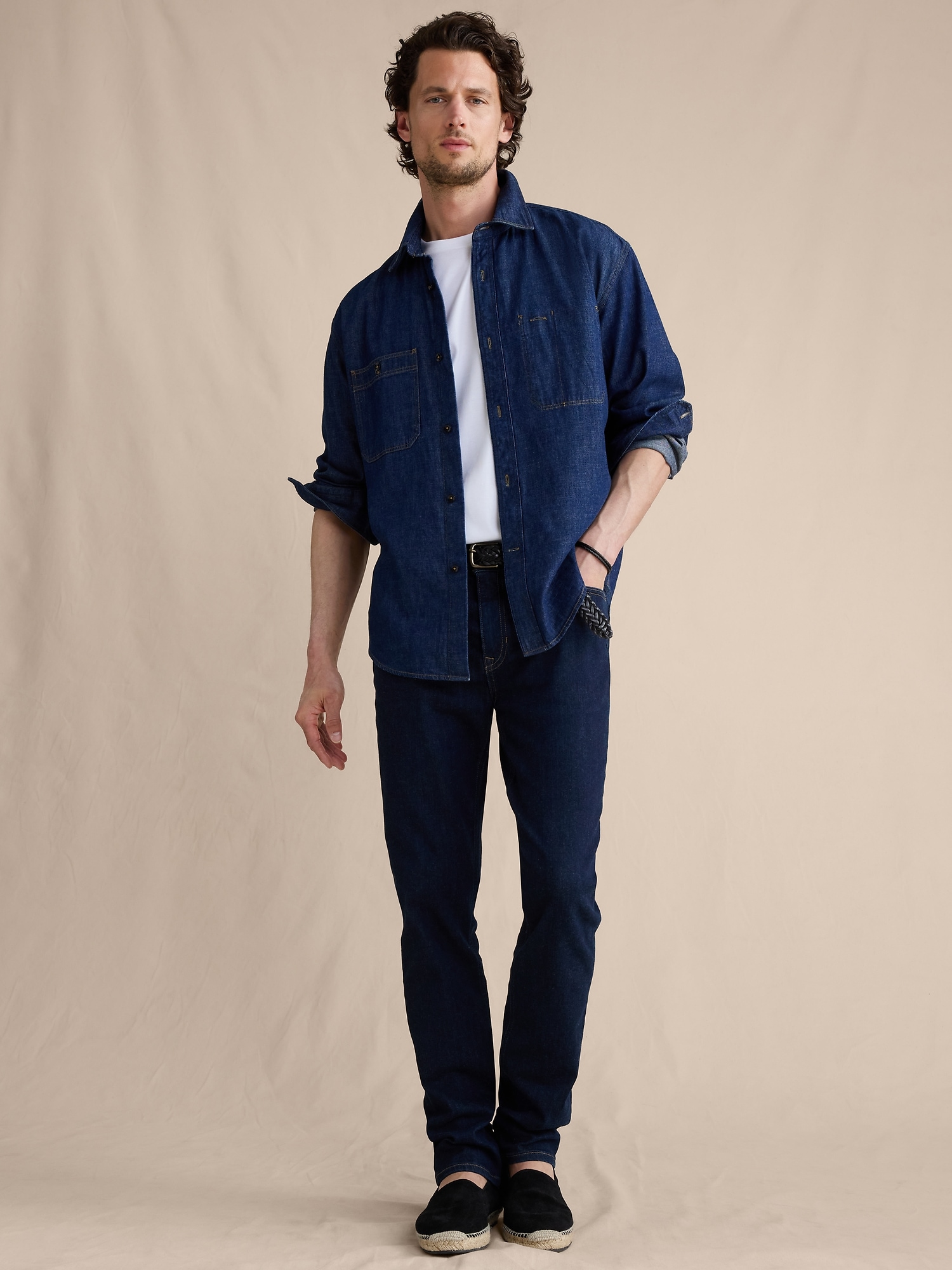 Image number 1 showing, Slim Luxe Traveler Jean