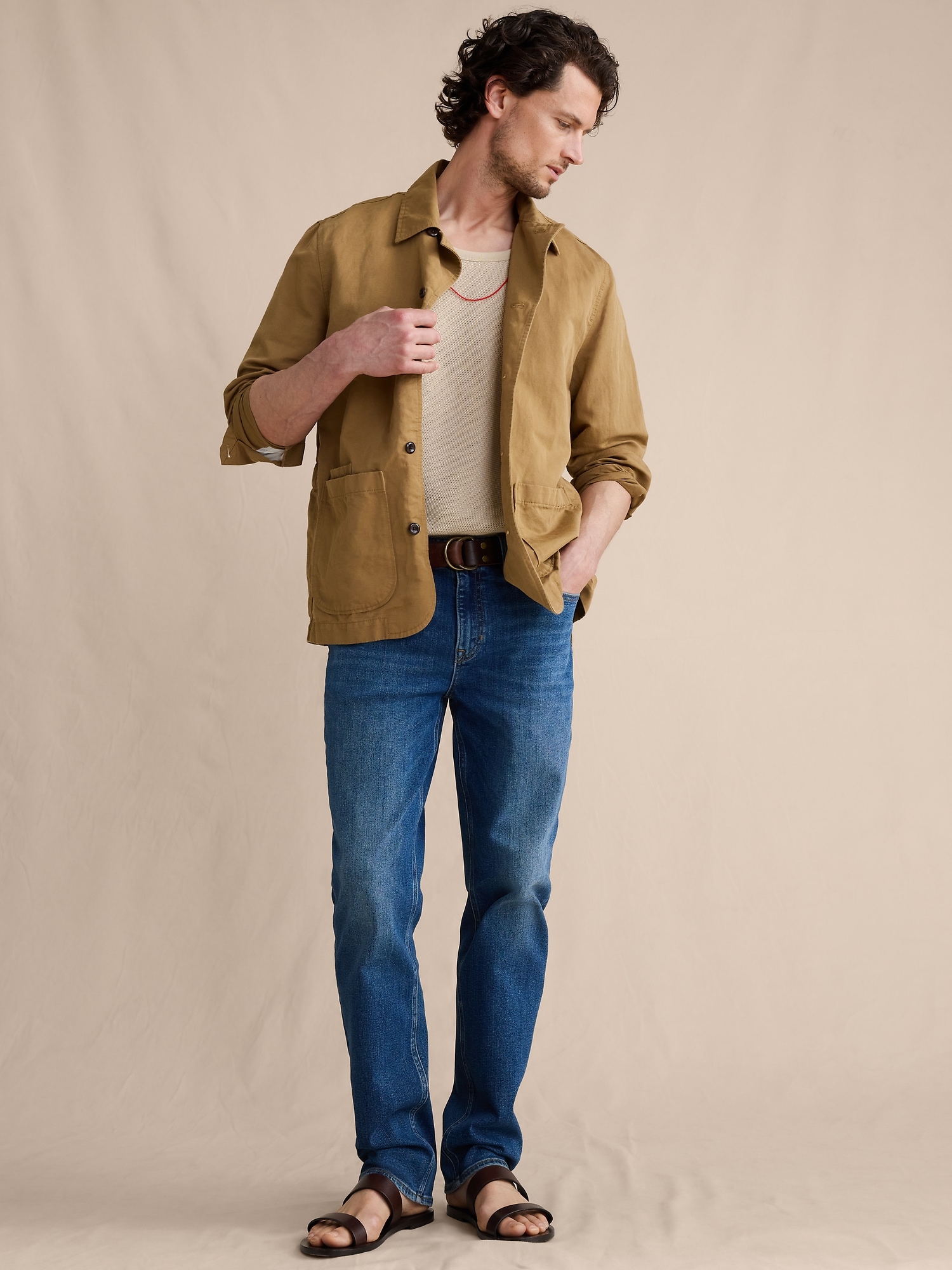 Image number 1 showing, Slim Luxe Traveler Jean