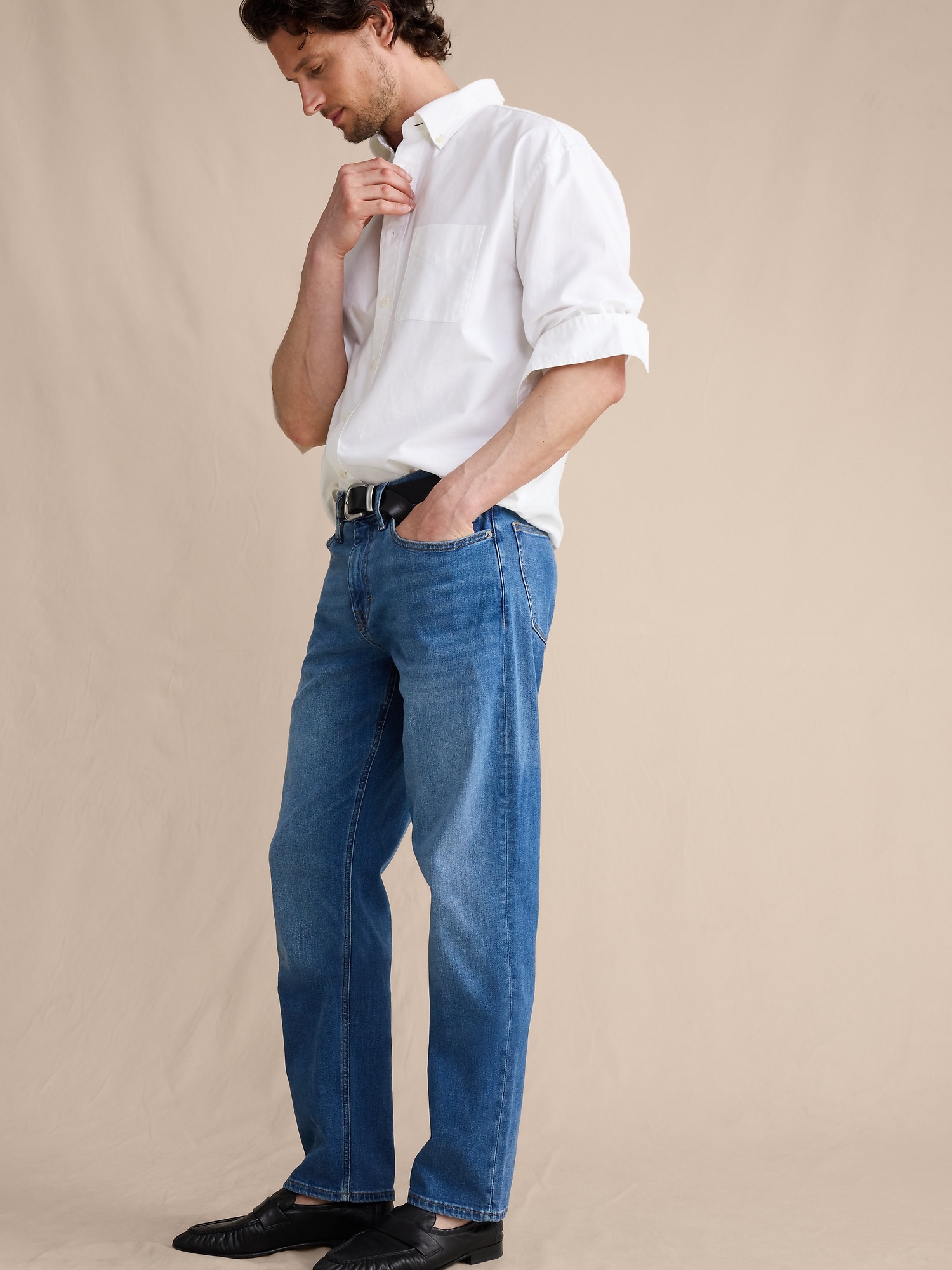 Image number 4 showing, Straight Luxe Traveler Jean