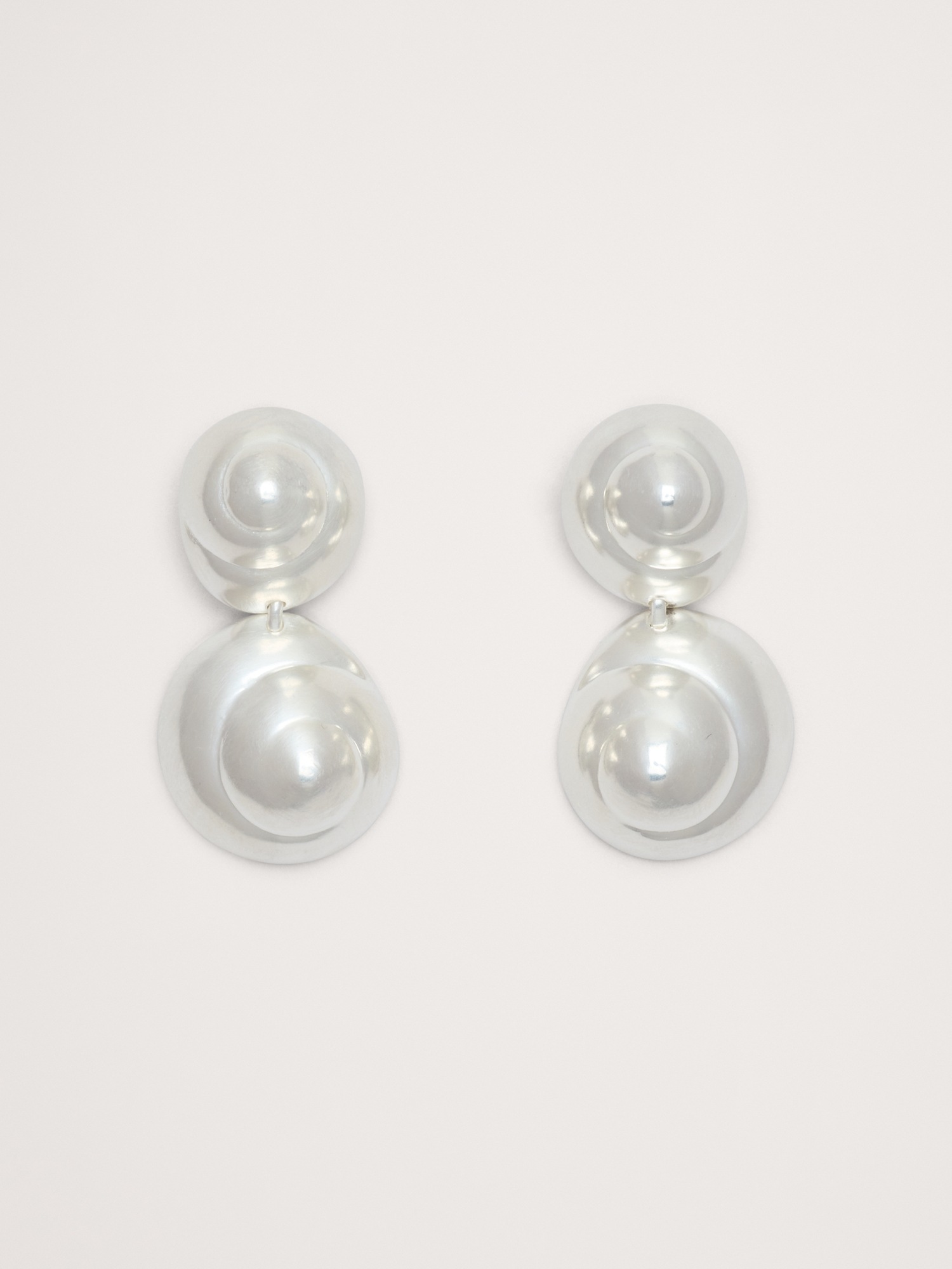 Image number 1 showing, Spiral Sphere Drop Earring