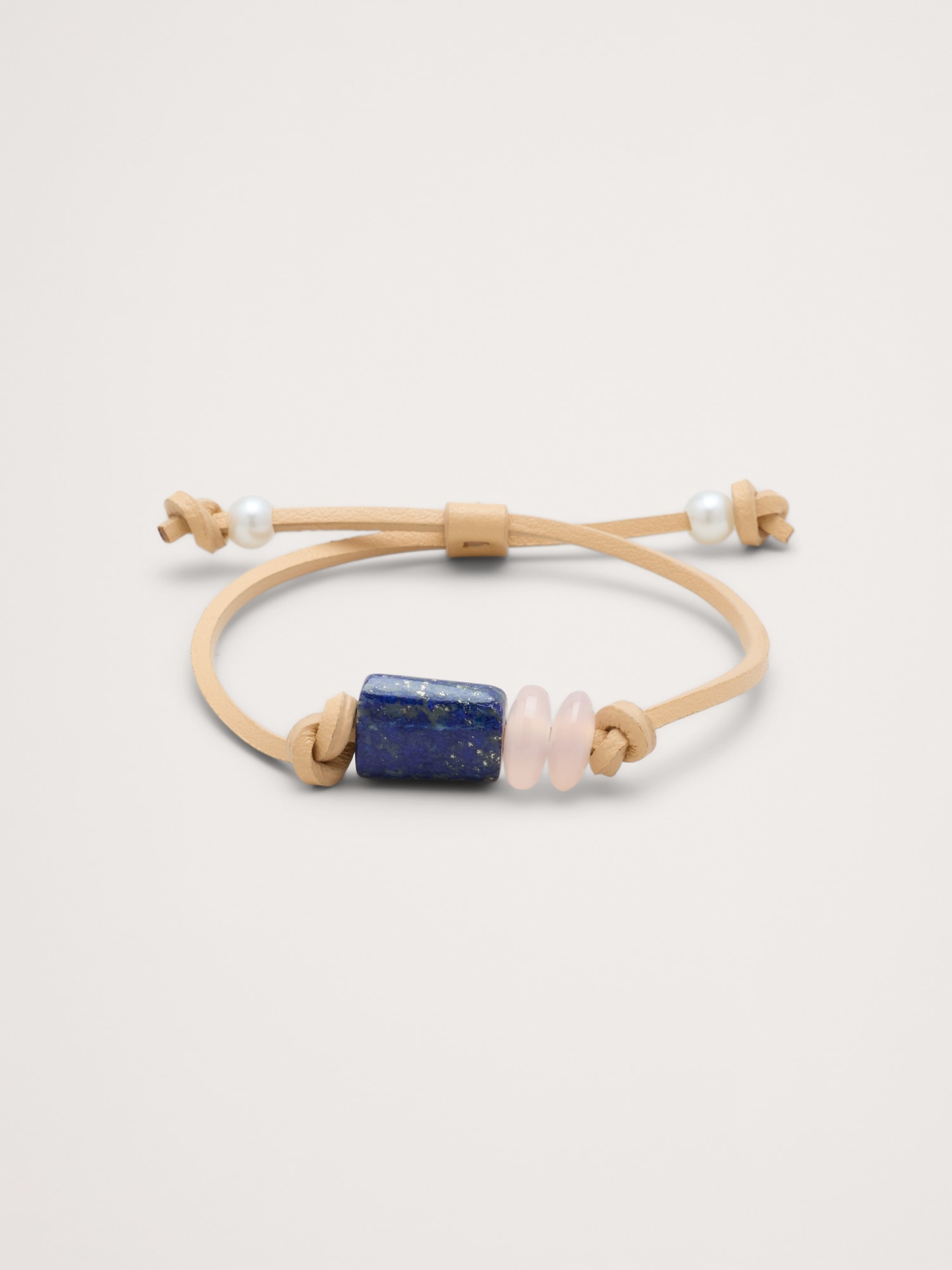 Image number 1 showing, Lapis Cord Bracelet