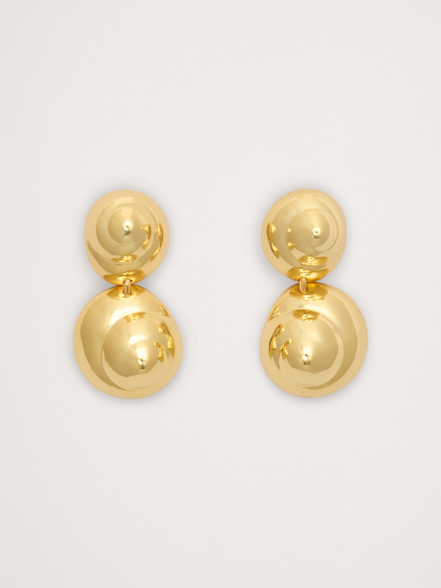 Image number 1 showing, Spiral Sphere Drop Earring