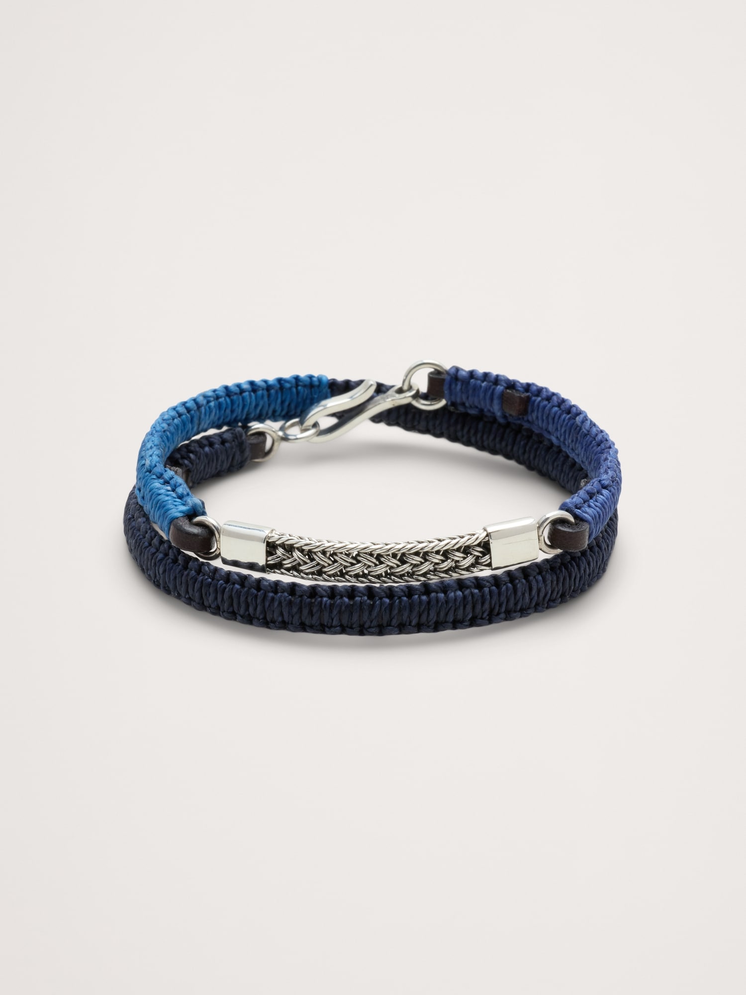 Image number 1 showing, Macrame Artisan Leather Bracelet By Caputo & Co