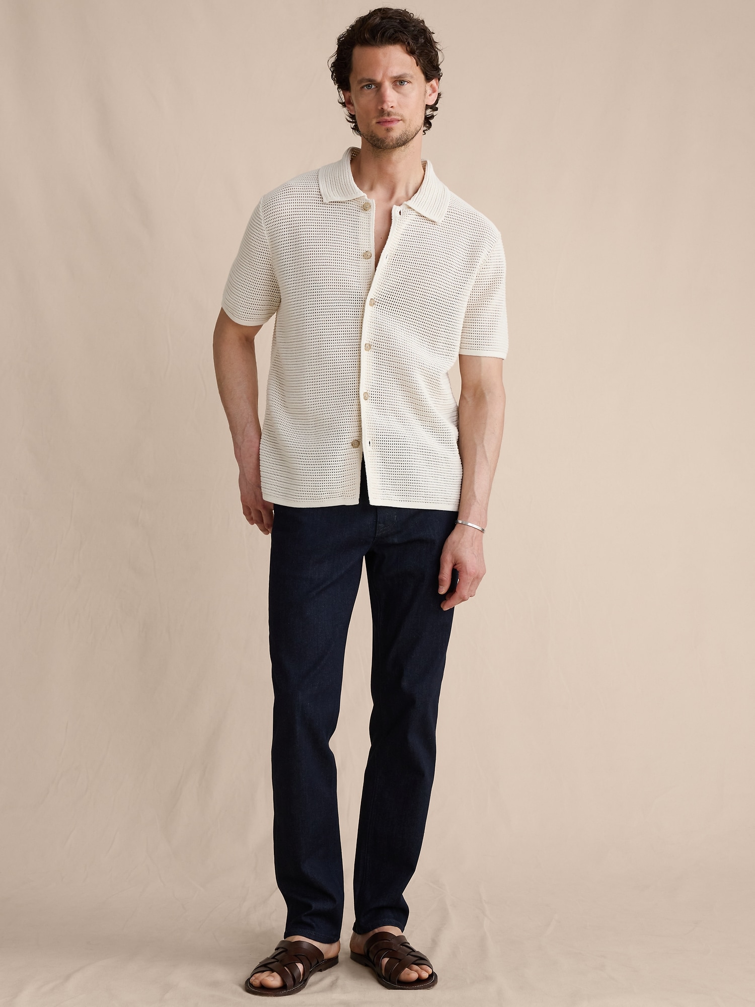 Athletic Luxe Traveler Jean from Banana Republic - $130