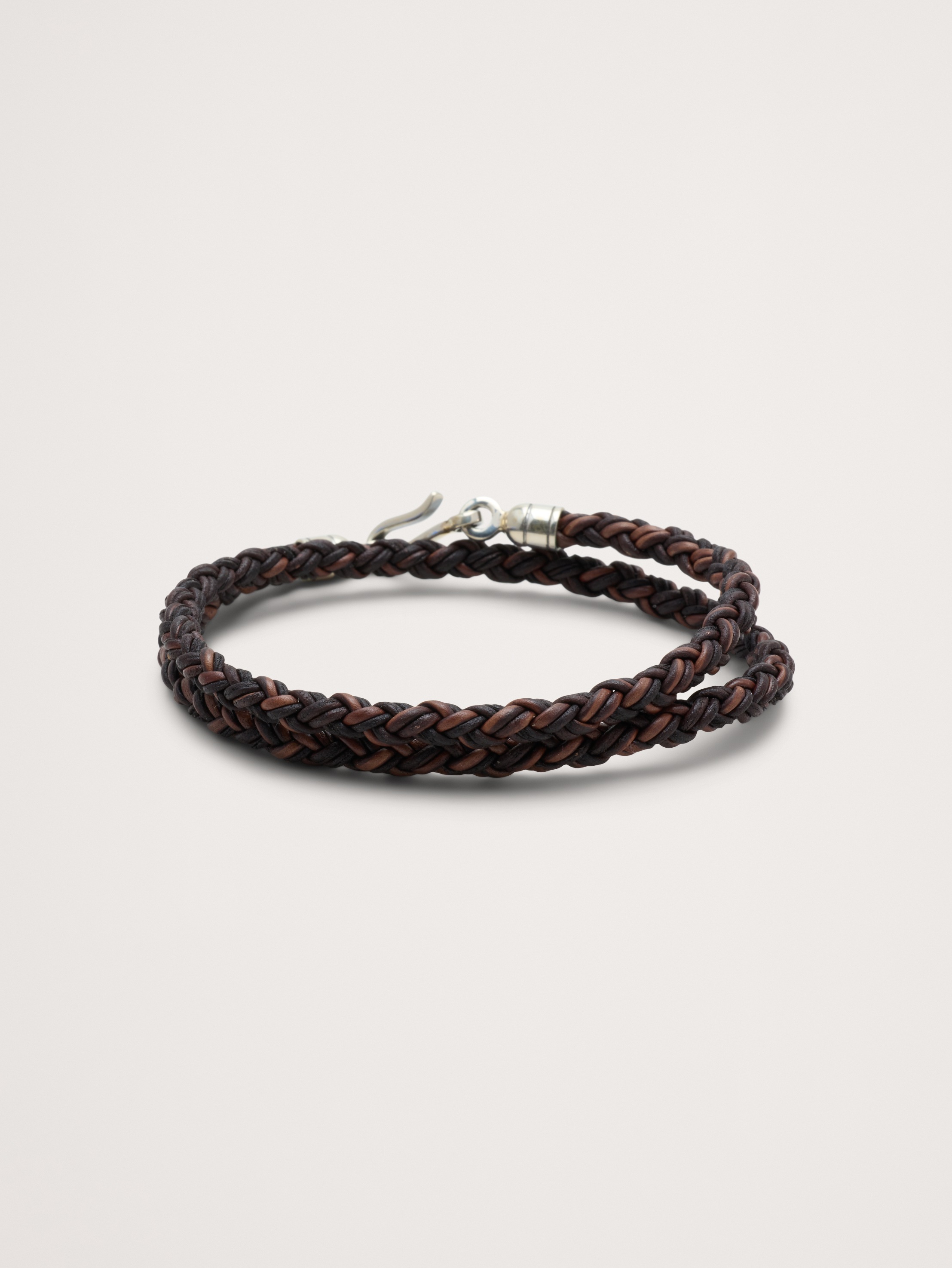 Round Braid Leather Balinese Bracelet By Caputo & Co