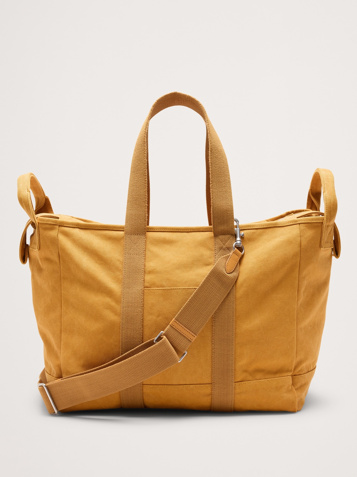 Image number 7 showing, Large Cotton Canvas Weekender Bag