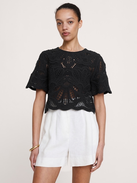 Crochet Lace Top