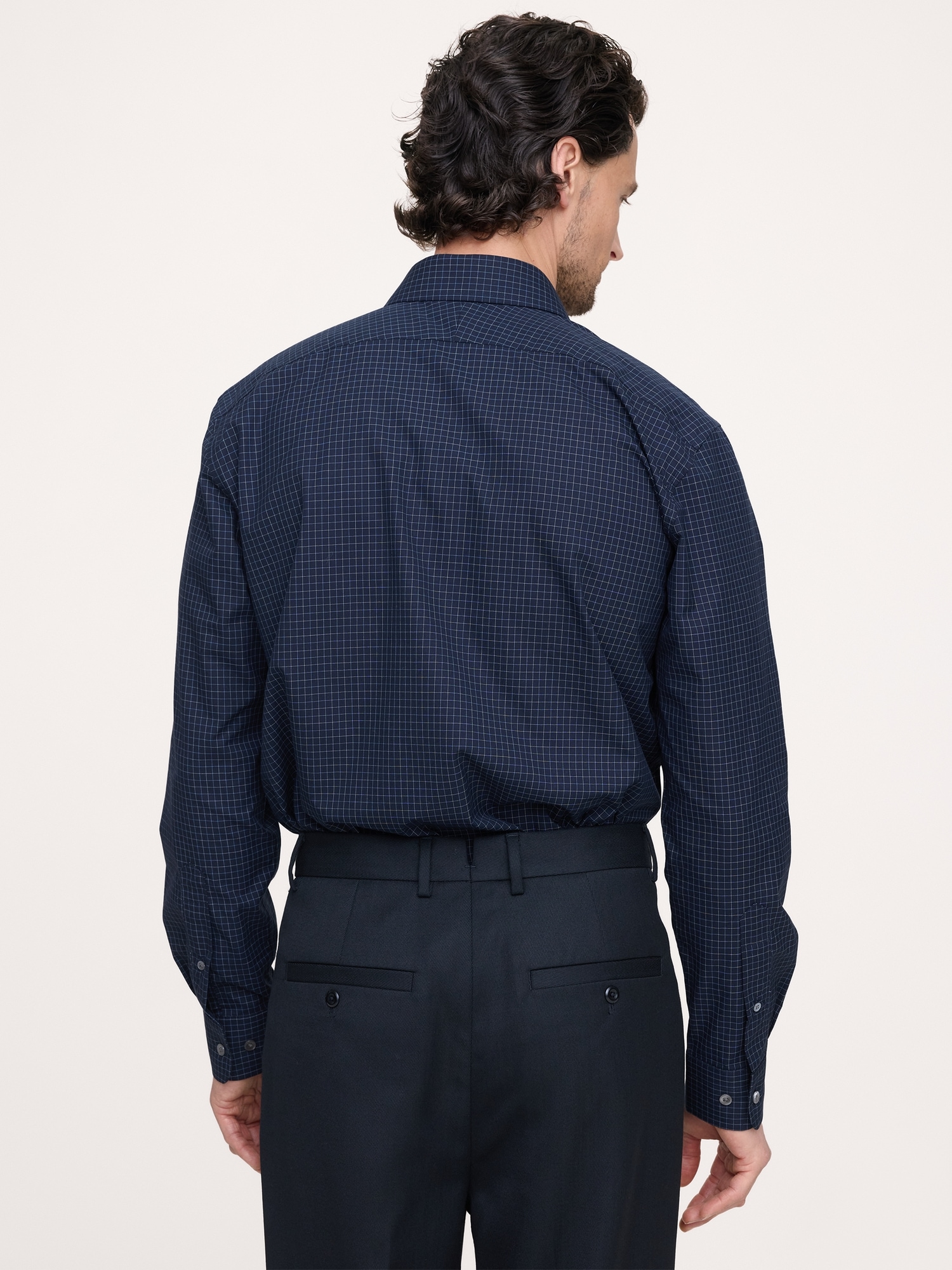 Image number 2 showing, Standard-Fit Wrinkle-Resistant Dress Shirt