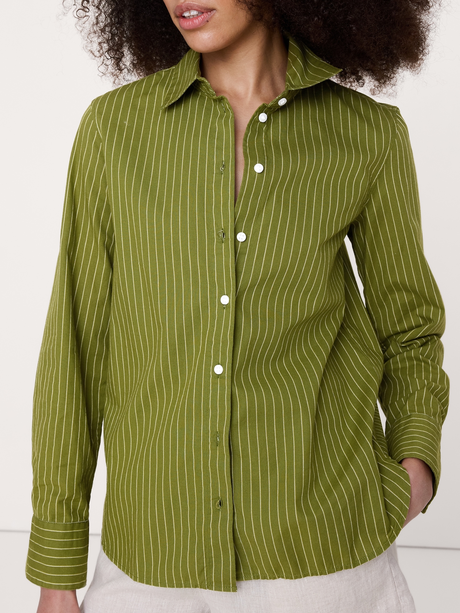 Image number 3 showing, The Everyday Shirt in Cotton Poplin