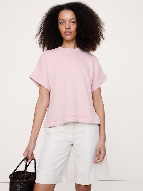 Terry Sweatshirt Tee