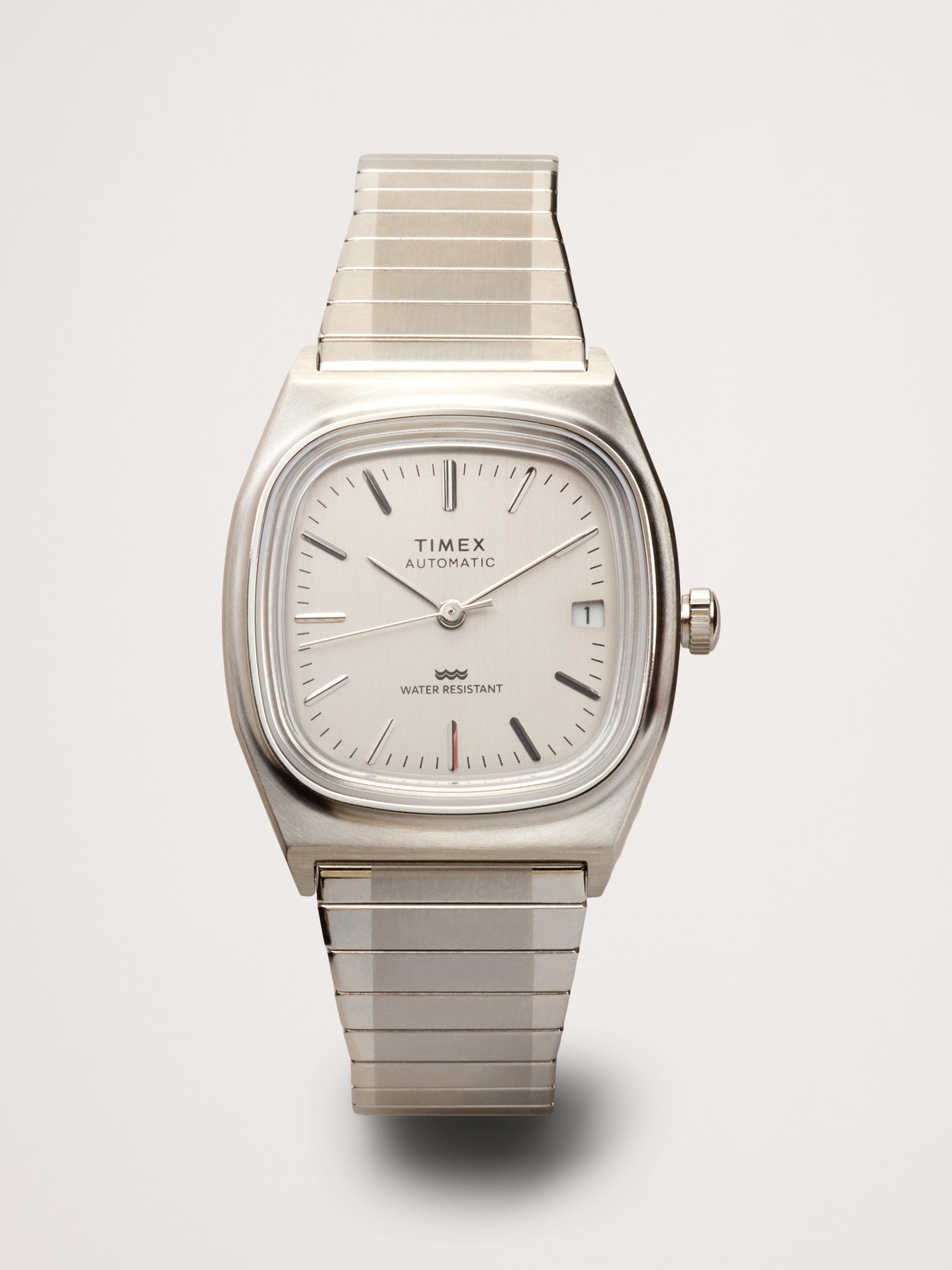 Image number 1 showing, Automatic 1983 E Line Stainless Steel Reissue By Timex