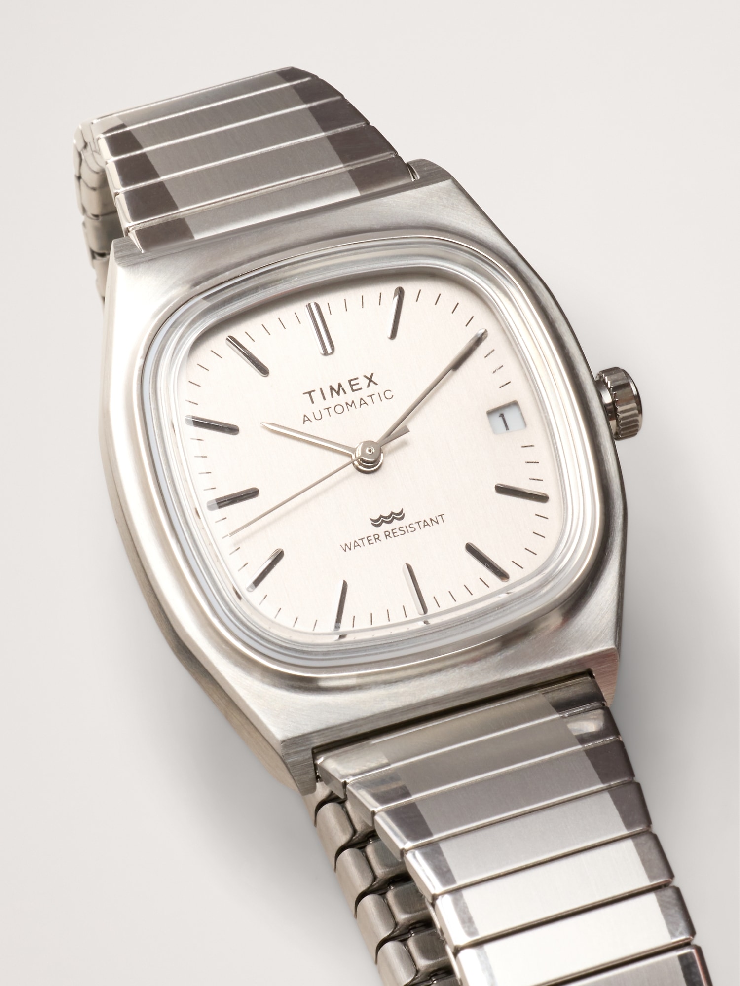 Image number 2 showing, Automatic 1983 E Line Stainless Steel Reissue By Timex