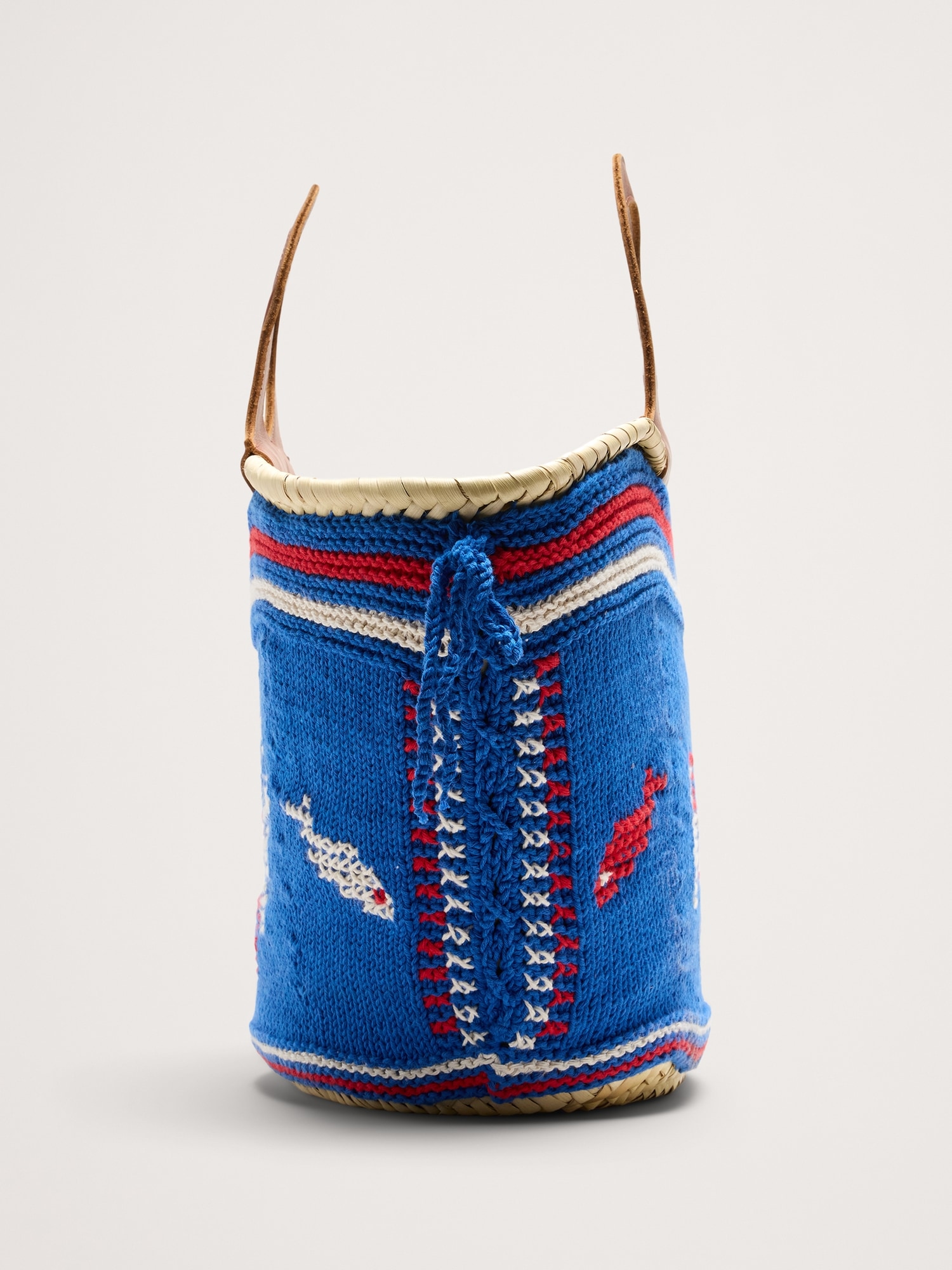 Image number 3 showing, Póvoa Large Embroidered Basket By Entrudo