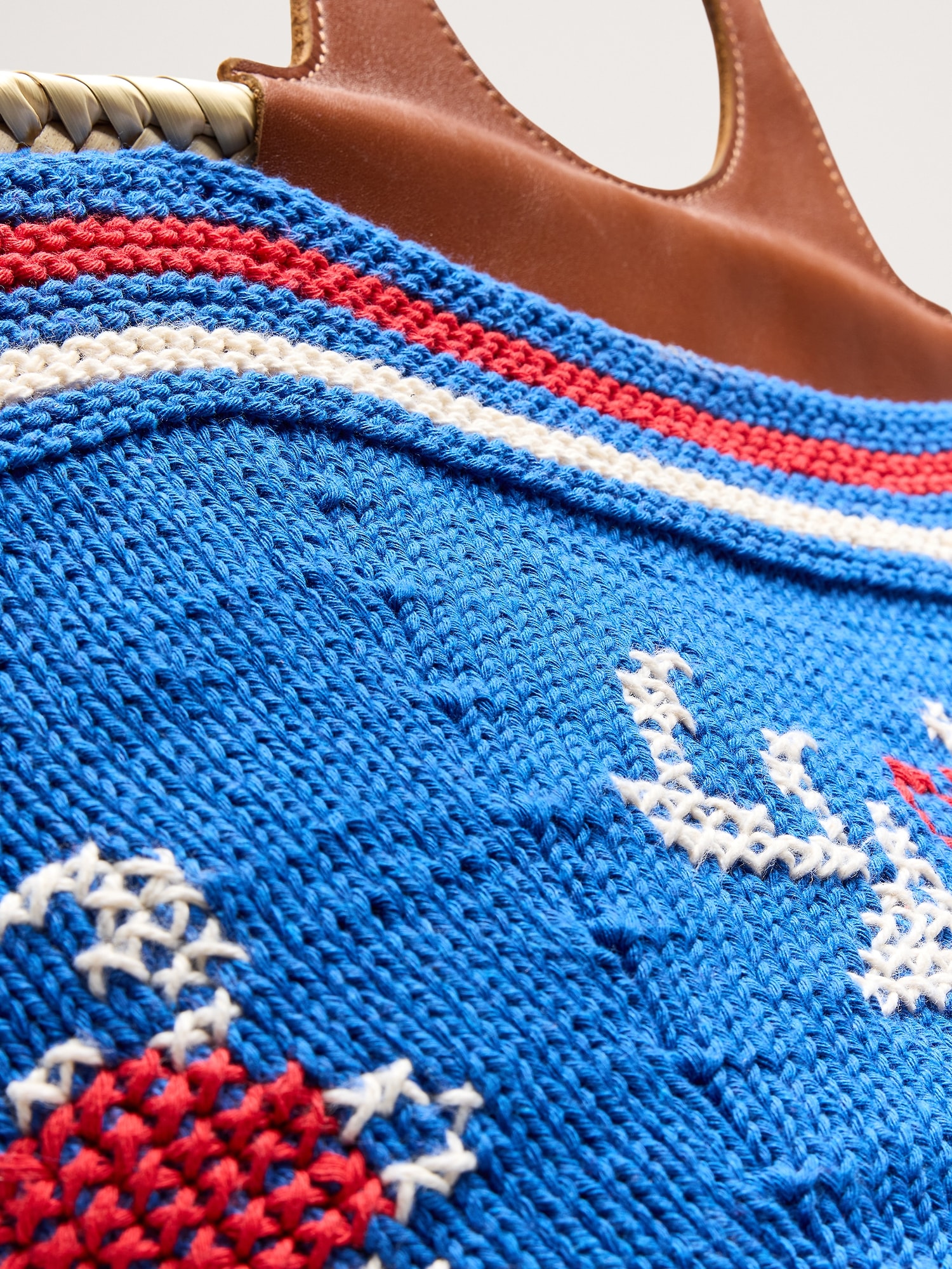 Image number 6 showing, Póvoa Large Embroidered Basket By Entrudo