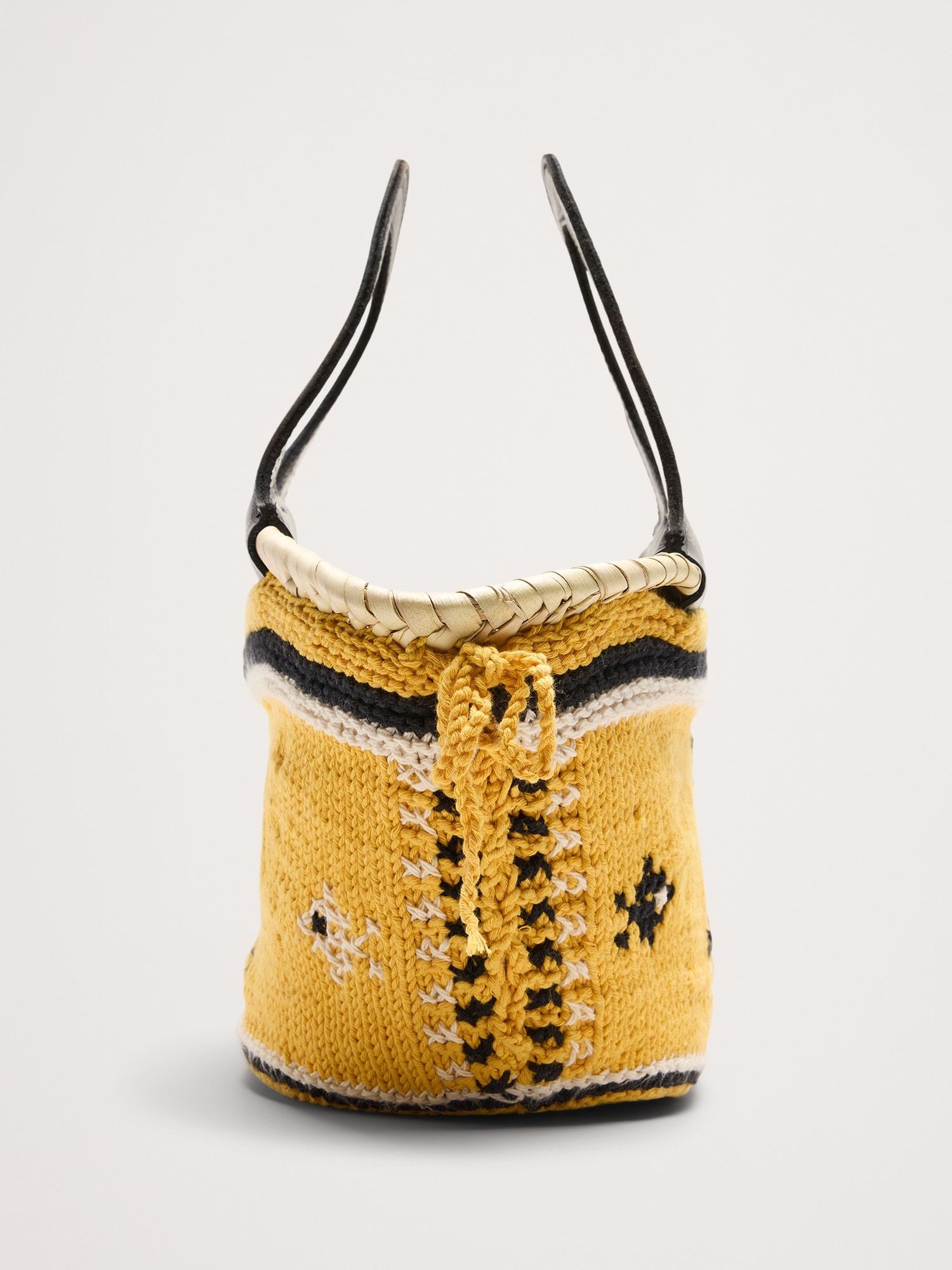 Image number 2 showing, Caxinas Mini Embroidered Basket By Entrudo