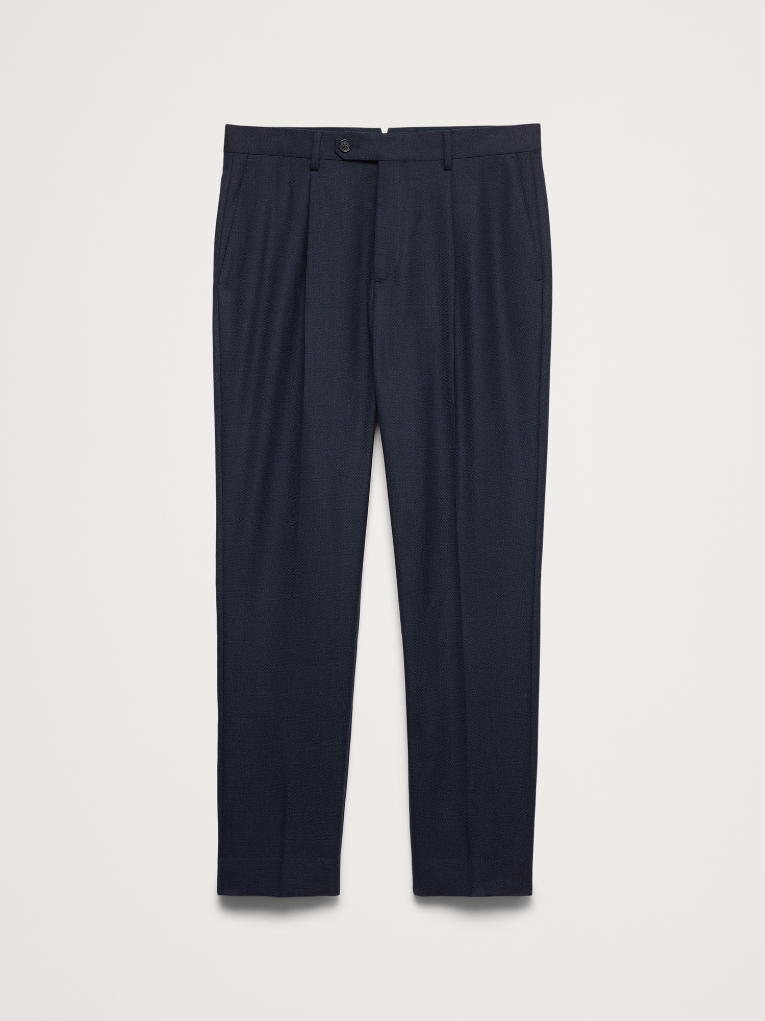 Image number 5 showing, Tailored Slim-Fit Italian Wool Ventile Suit Pant