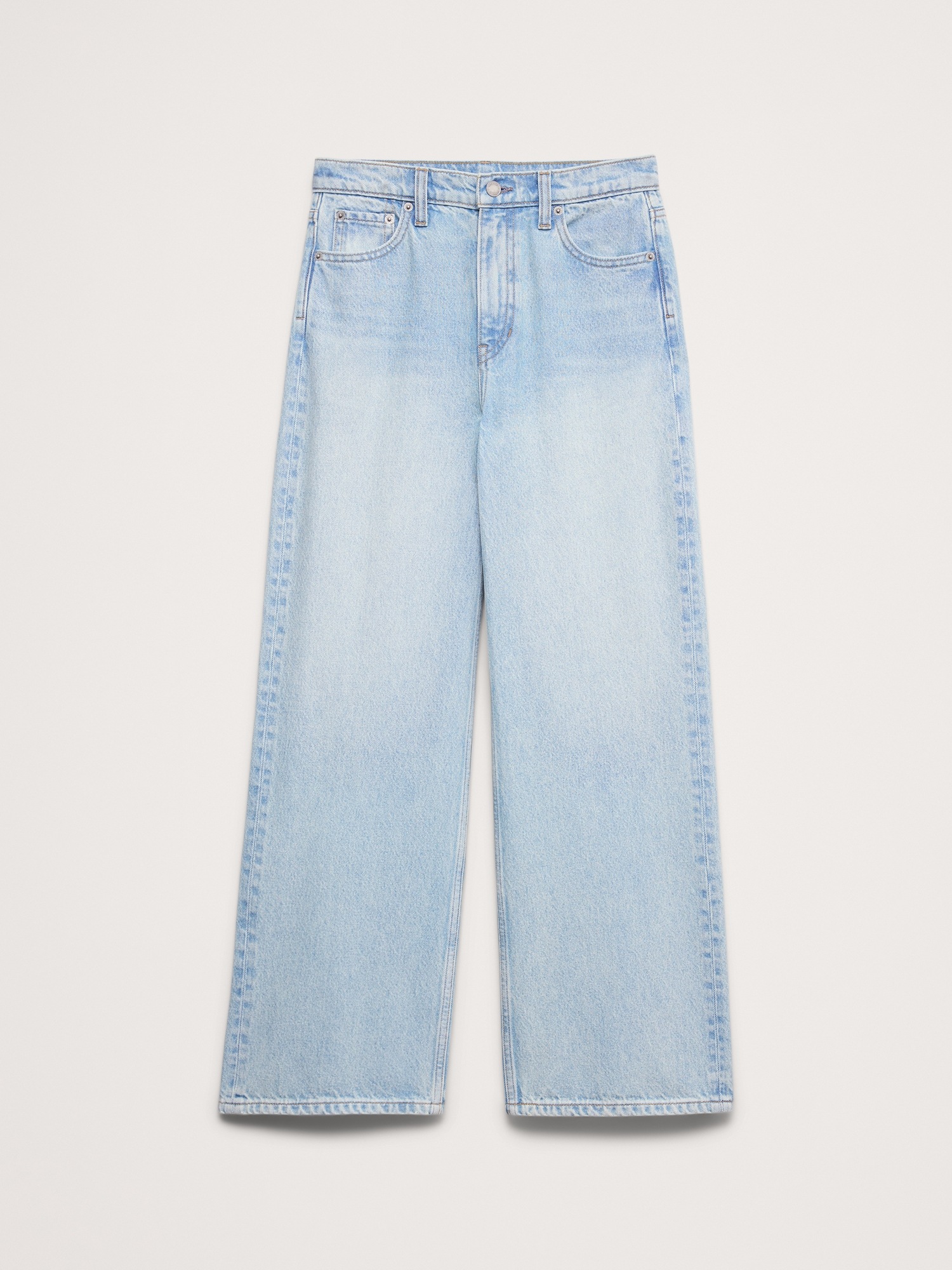 Image number 6 showing, The Icon Classic Wide-Leg Crop Jean