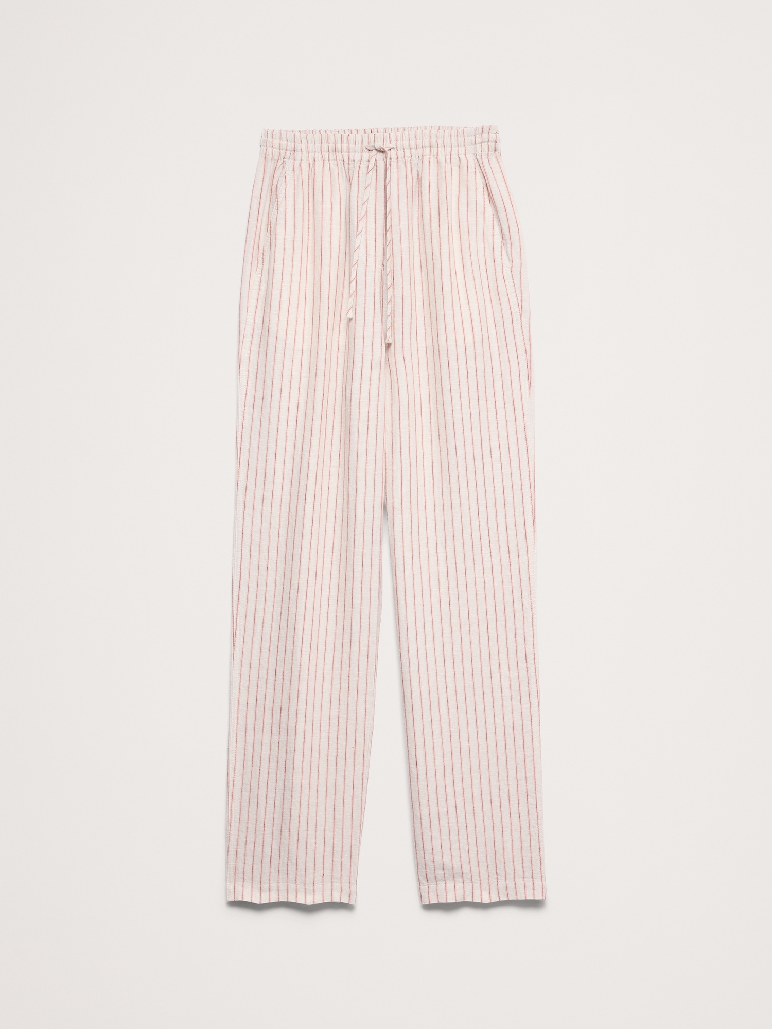 Image number 4 showing, The Getaway Straight-Leg Pull-On Pant in Linen