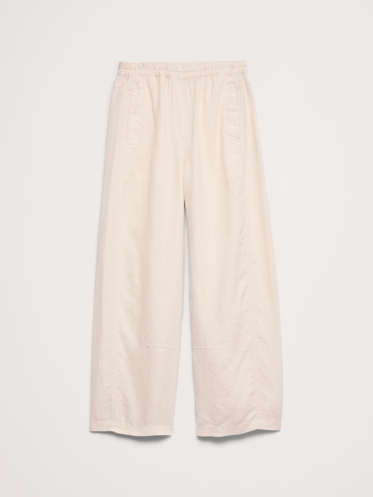 Image number 5 showing, Mid-Rise Relaxed Painter Pull-On Pant in Linen