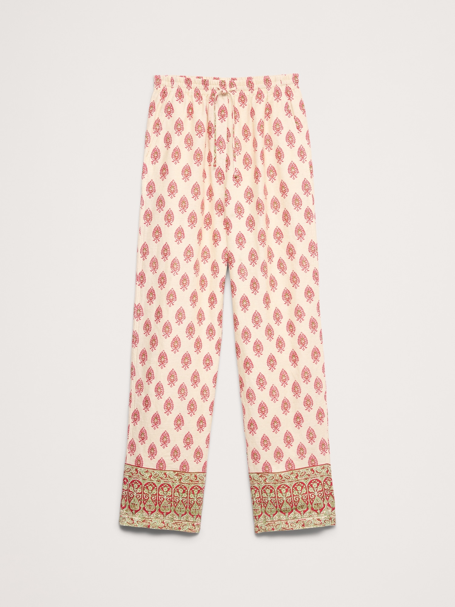 Image number 4 showing, The Getaway Straight-Leg Pull-On Pant in Linen