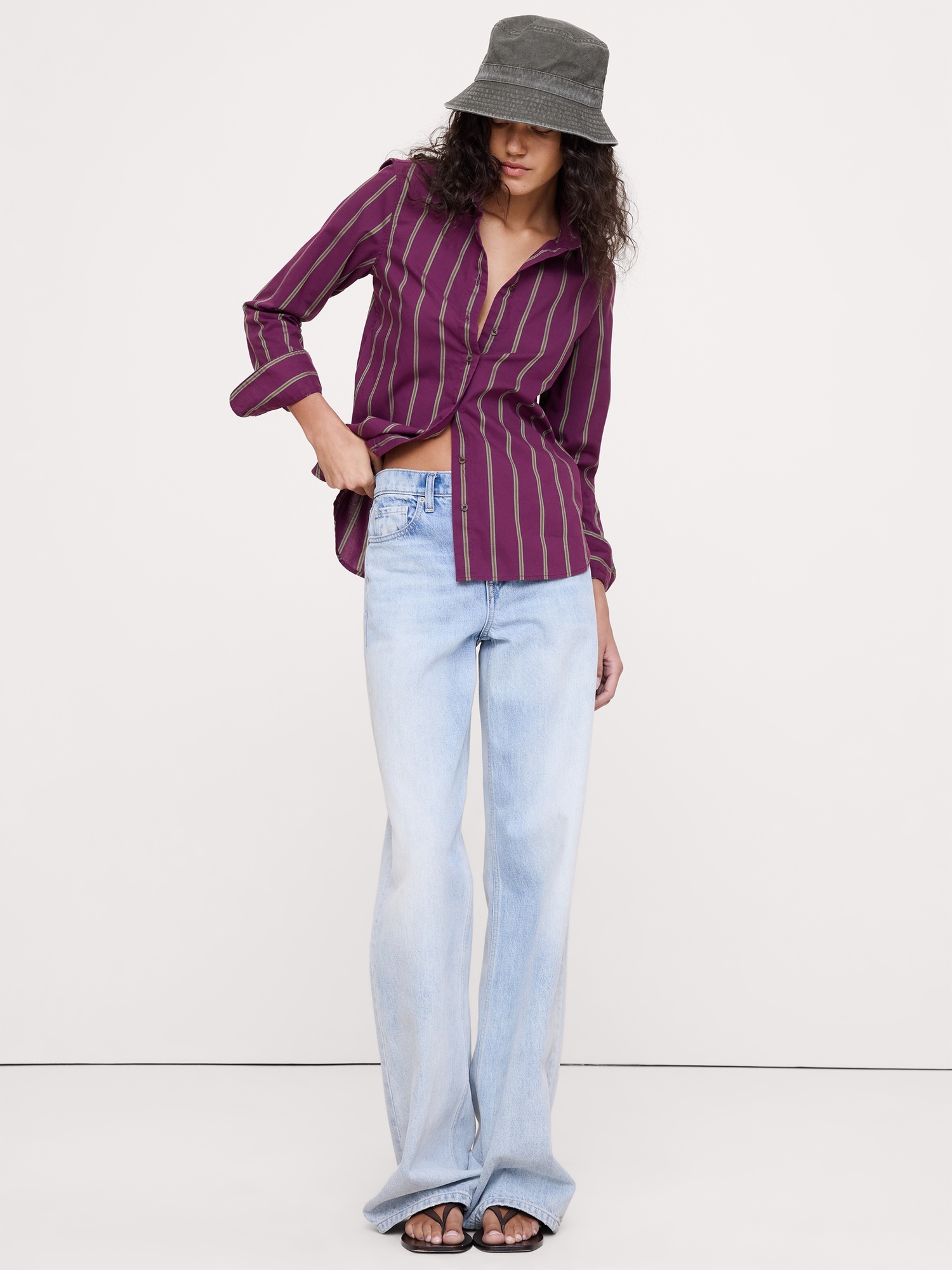 Image number 1 showing, The Everyday Shirt in Breezy-Cotton