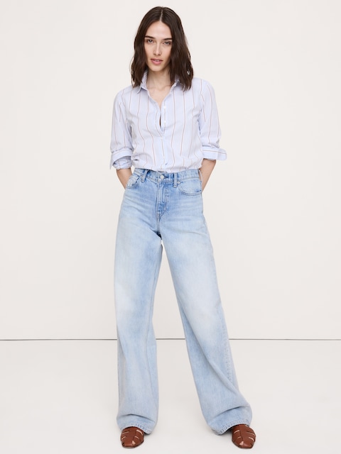 The Everyday Shirt in Cotton Poplin