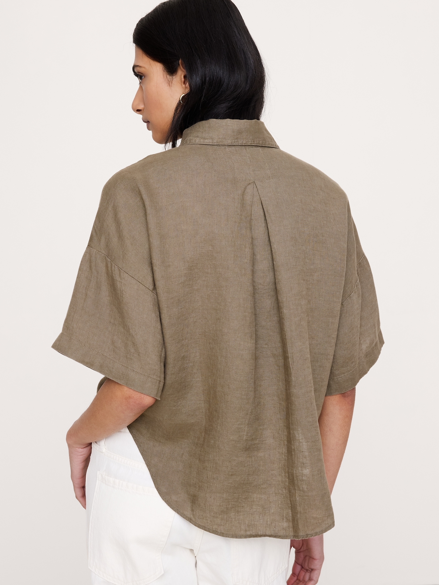 Image number 6 showing, Linen Short-Sleeve Shirt