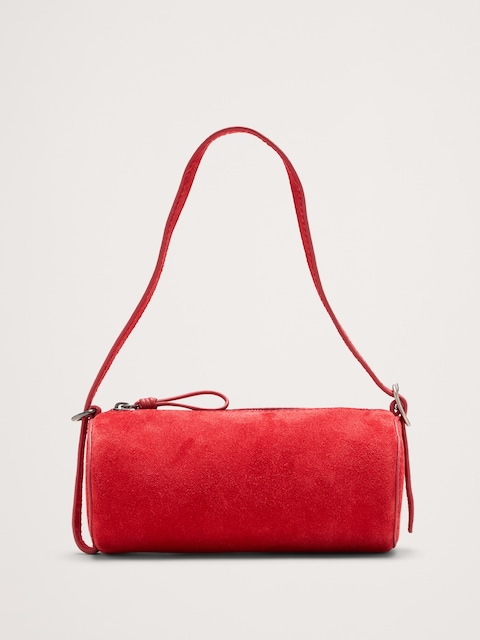 Leather Barrel Bag