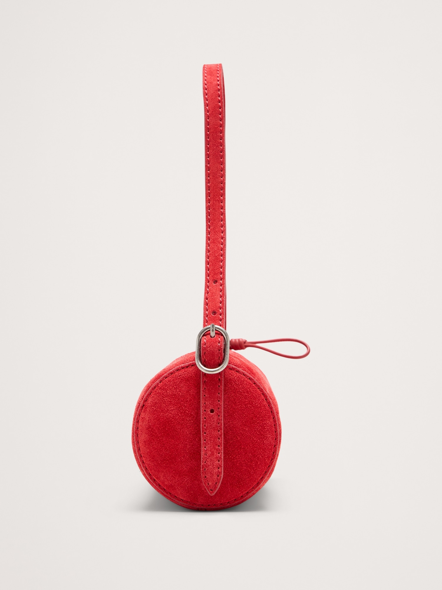 Image number 8 showing, Leather Barrel Bag