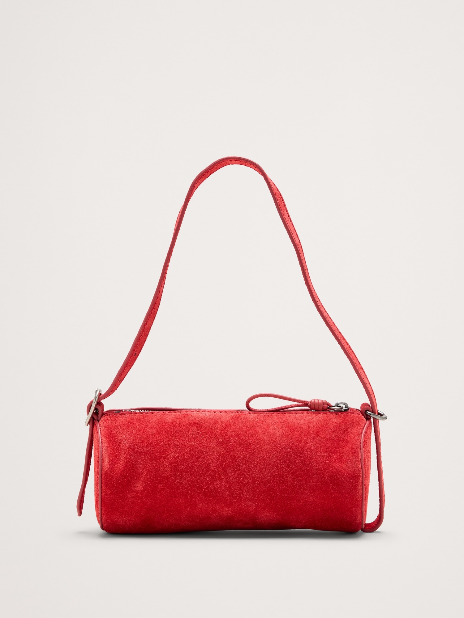 Image number 4 showing, Leather Barrel Bag